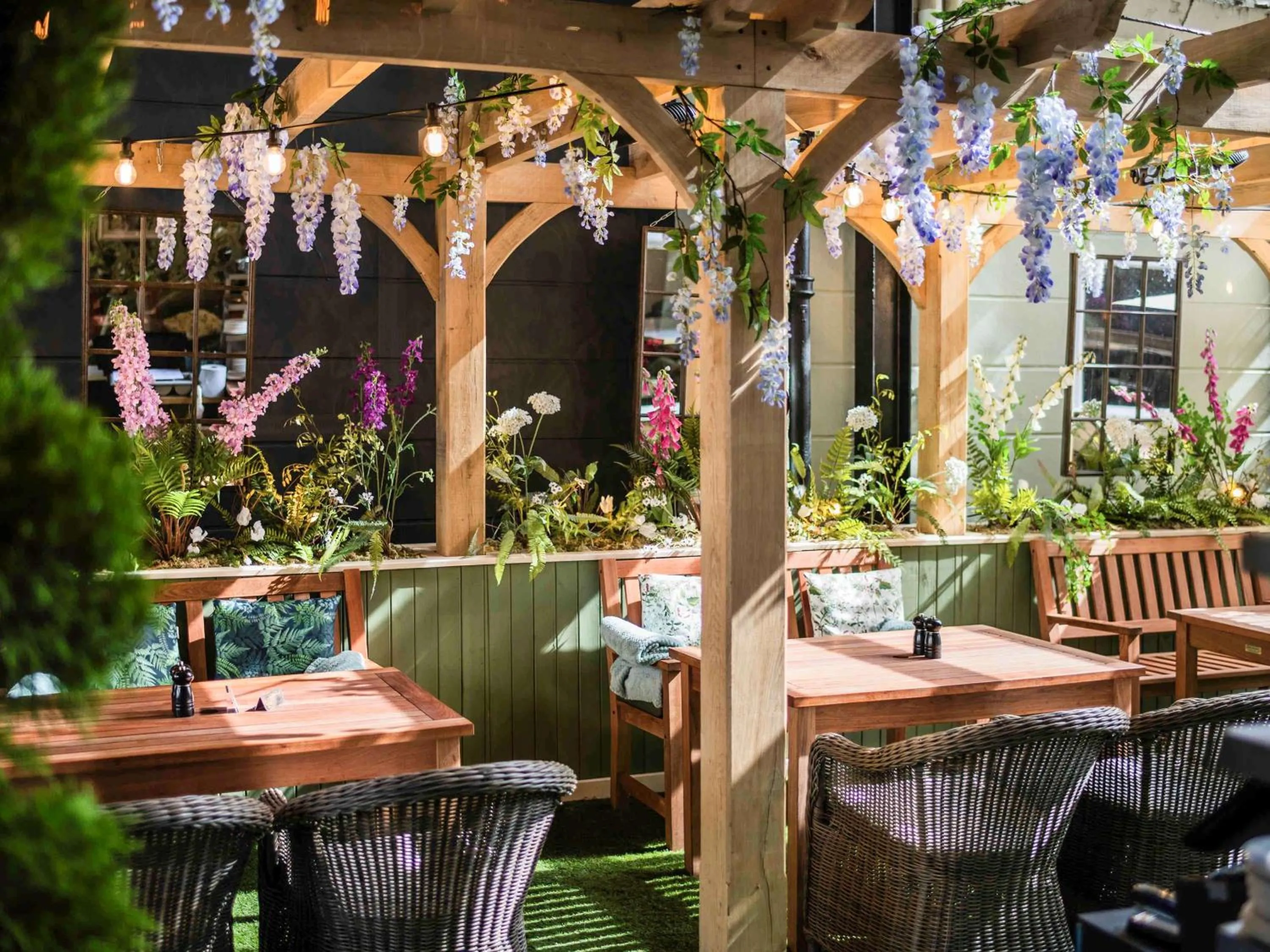 On site in Castle Hotel Windsor