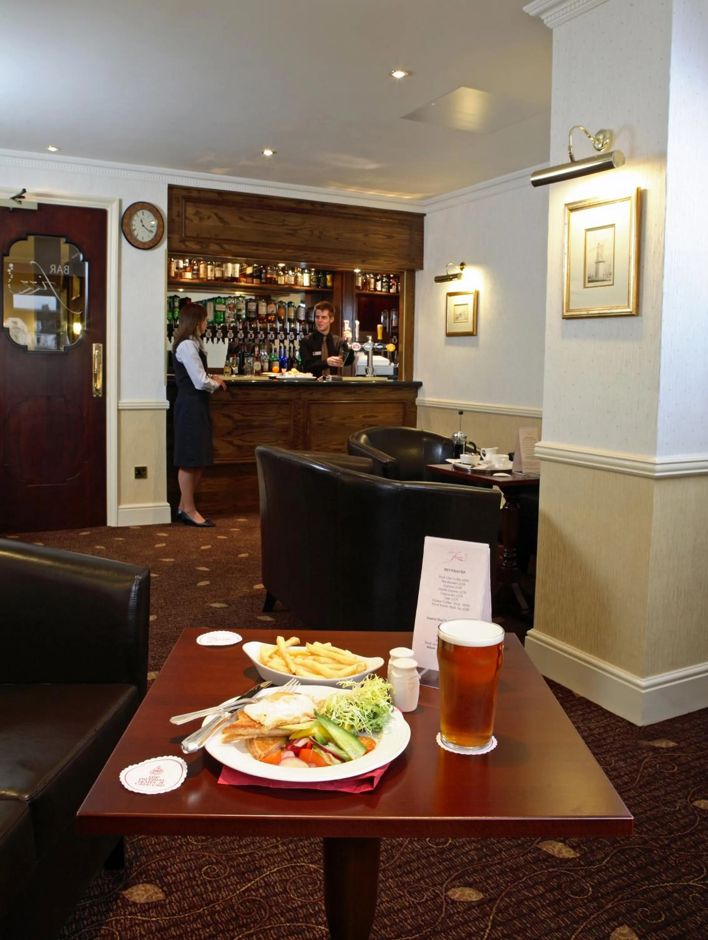 Restaurant/places to eat in Imperial Hotel