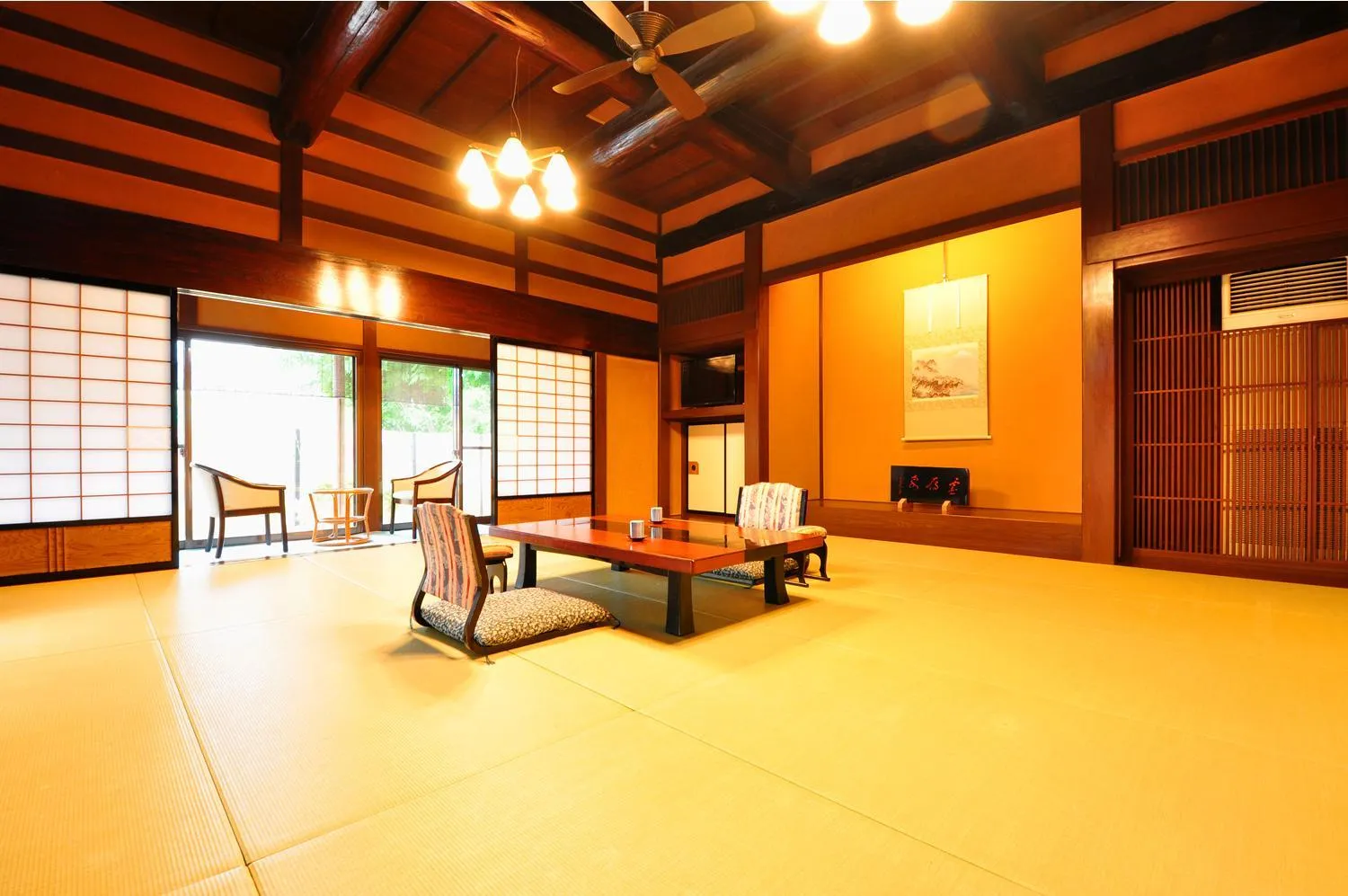 Living room in Koshi no yado Takashimaya
