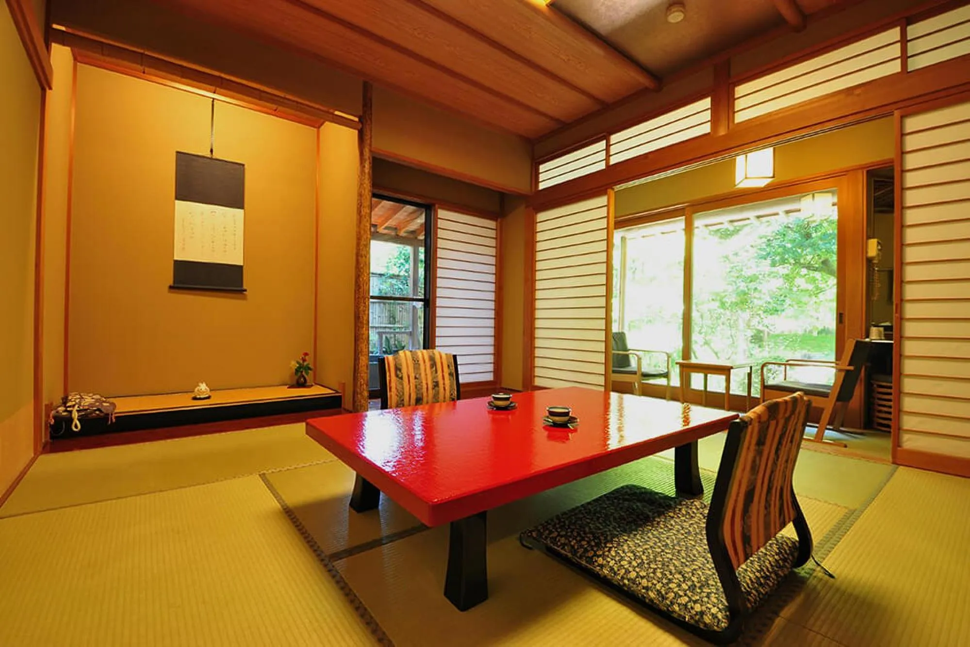 Living room in Koshi no yado Takashimaya
