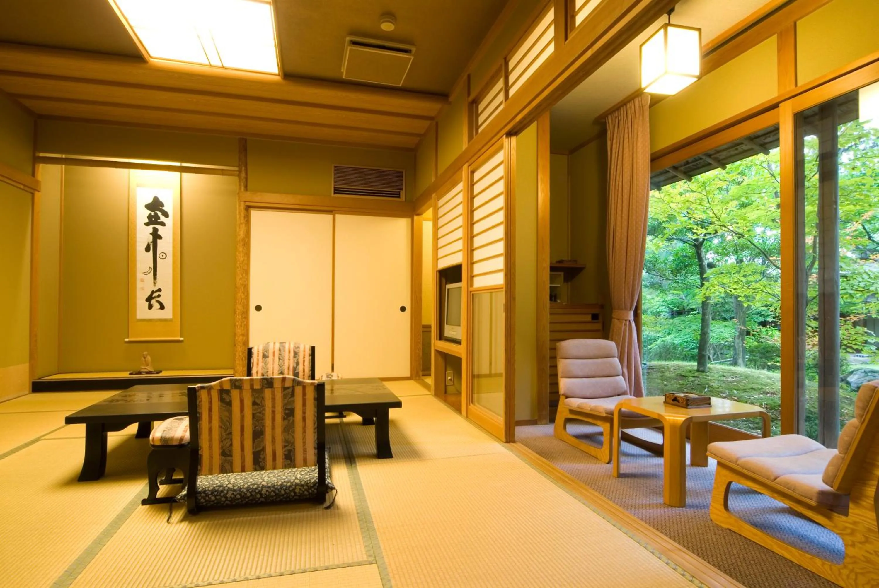 Living room in Koshi no yado Takashimaya
