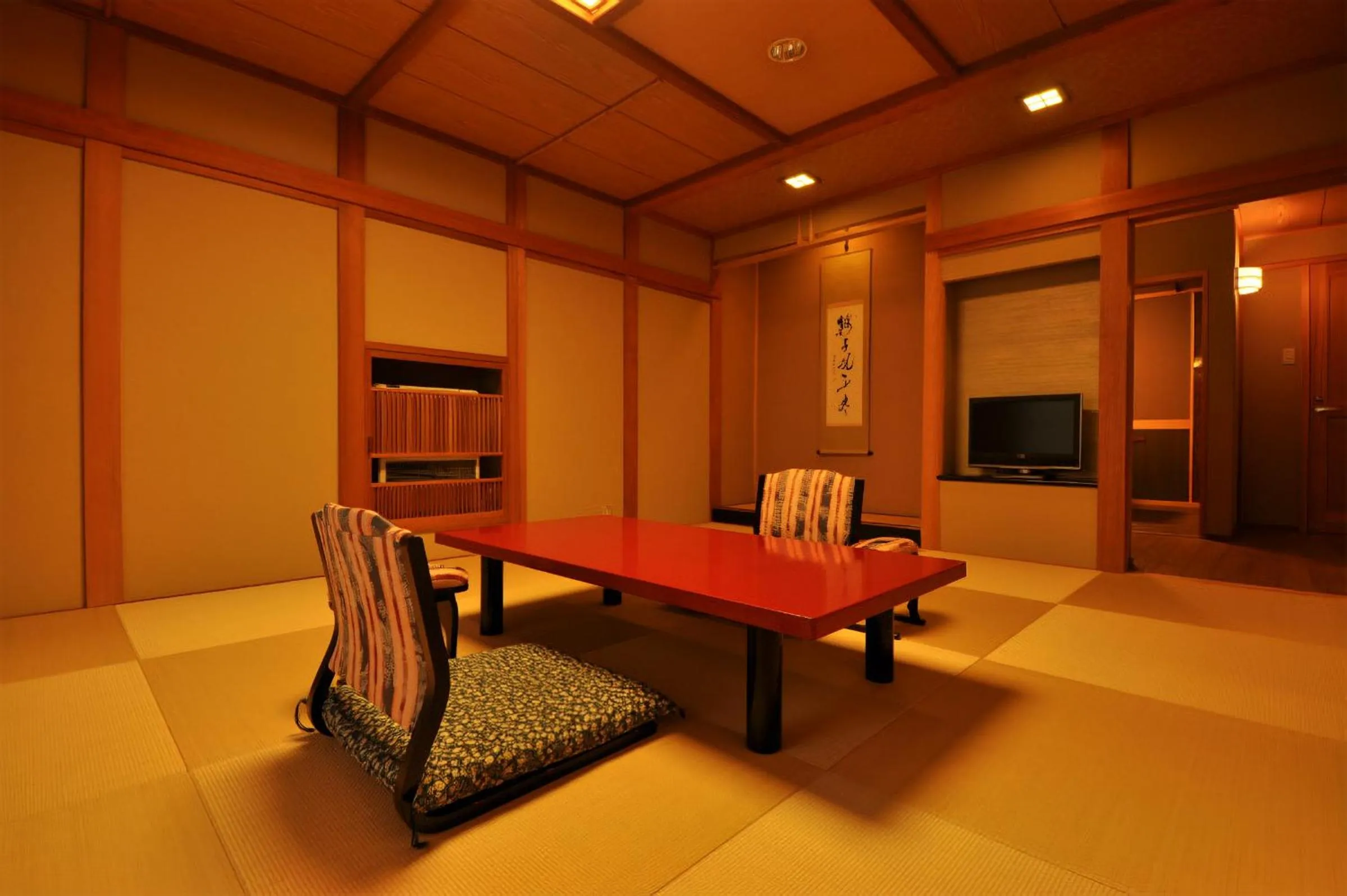 Living room in Koshi no yado Takashimaya