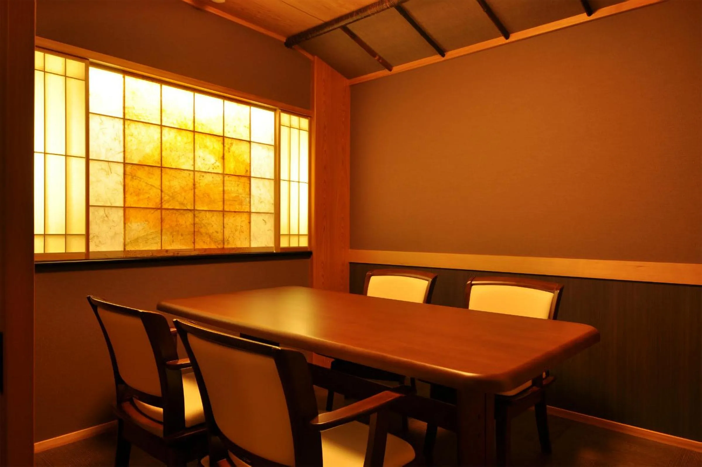 Dining area in Koshi no yado Takashimaya