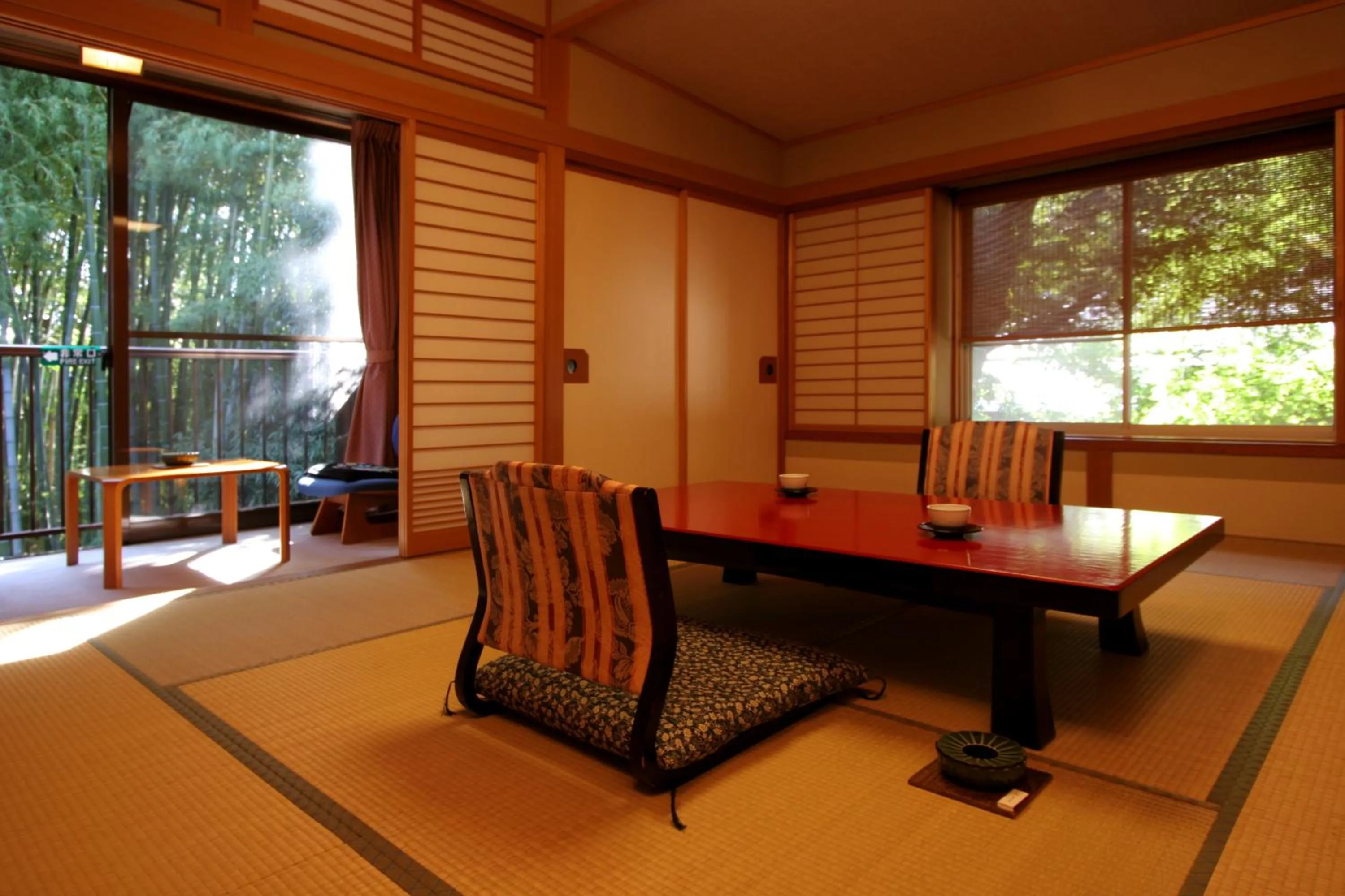 Living room in Koshi no yado Takashimaya