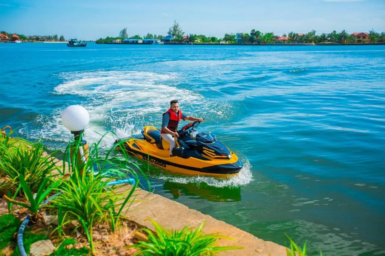 River view in SEA SAND RESORT
