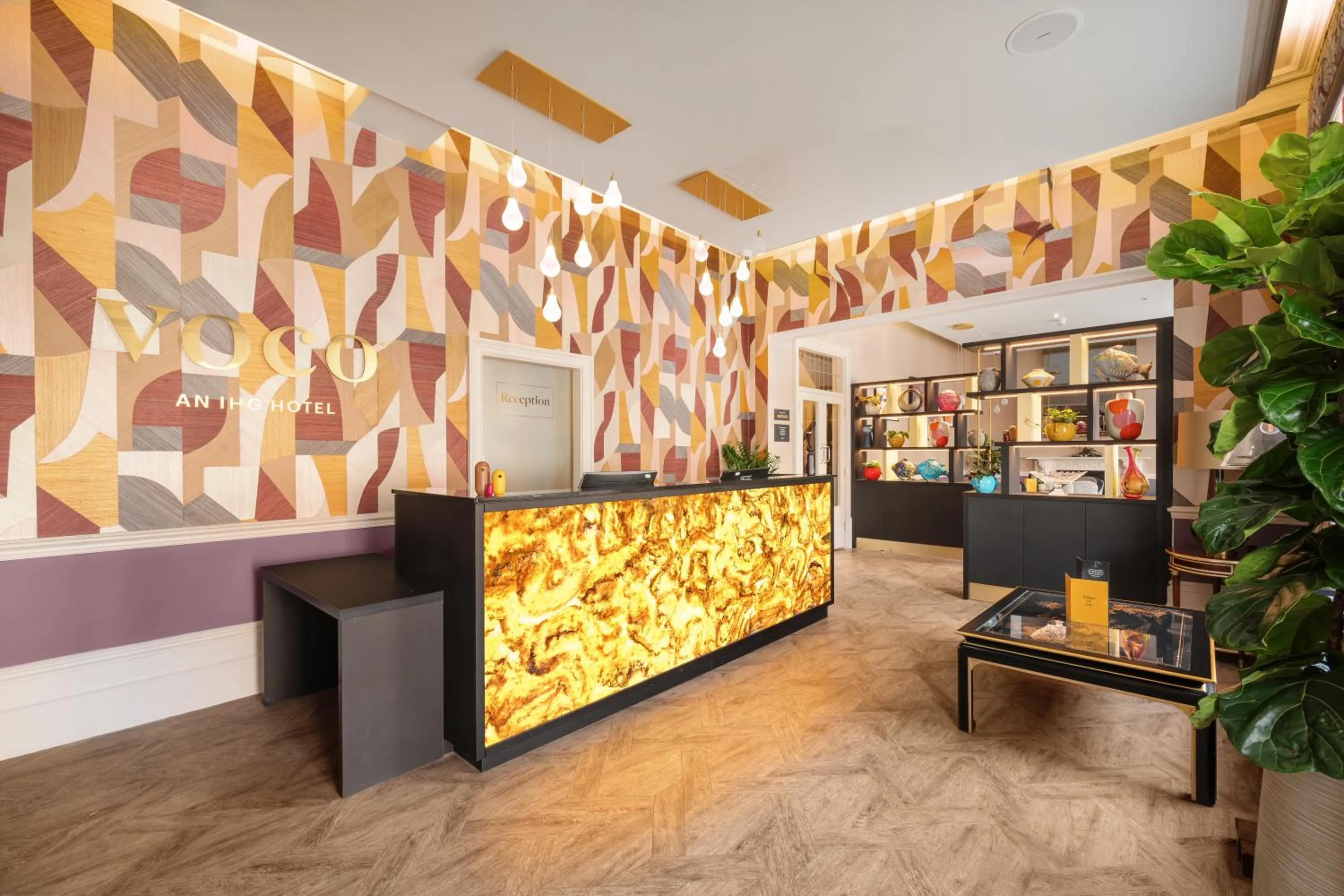 Lobby or reception in voco The Clifton Folkestone by IHG