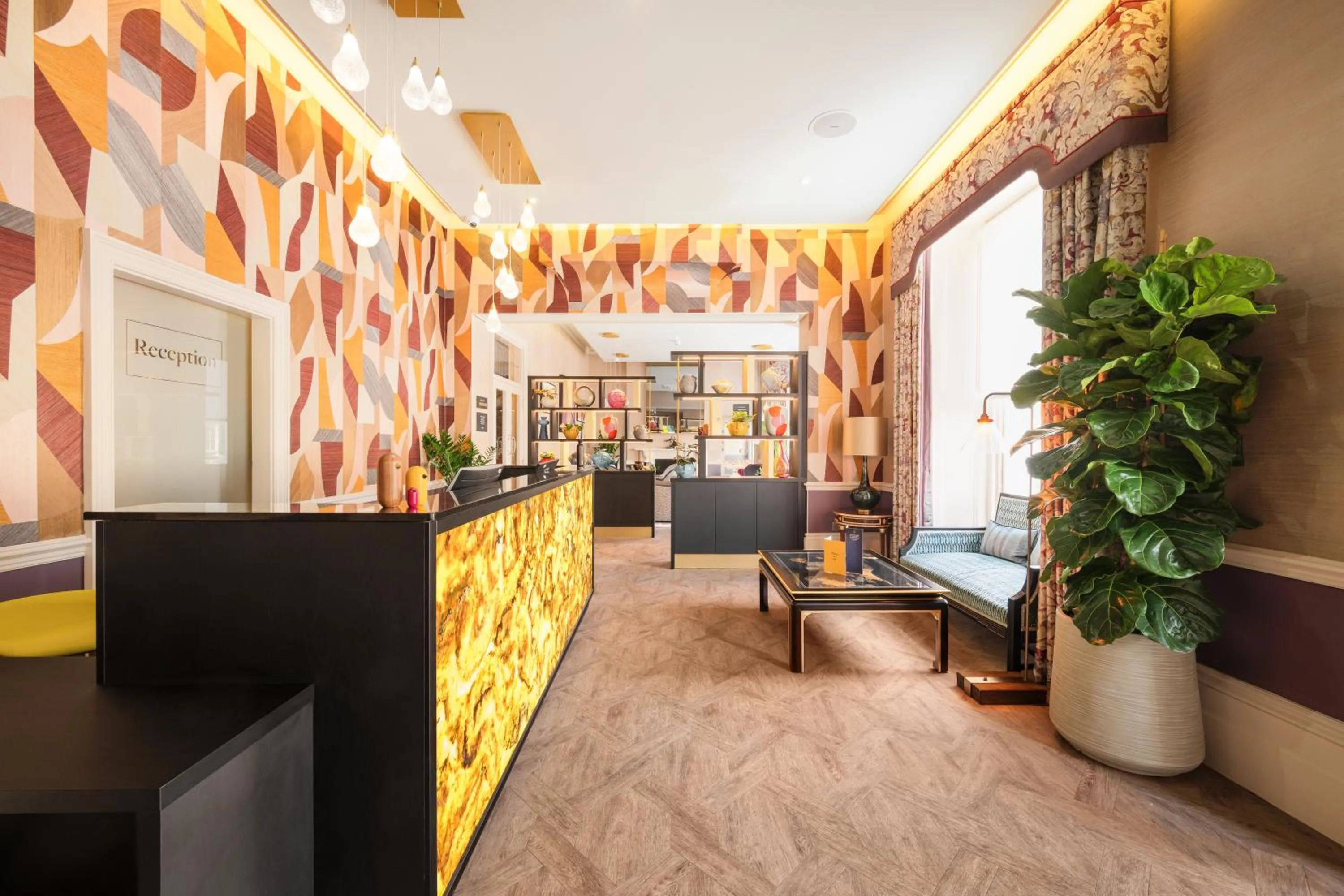 Lobby or reception in voco The Clifton Folkestone by IHG