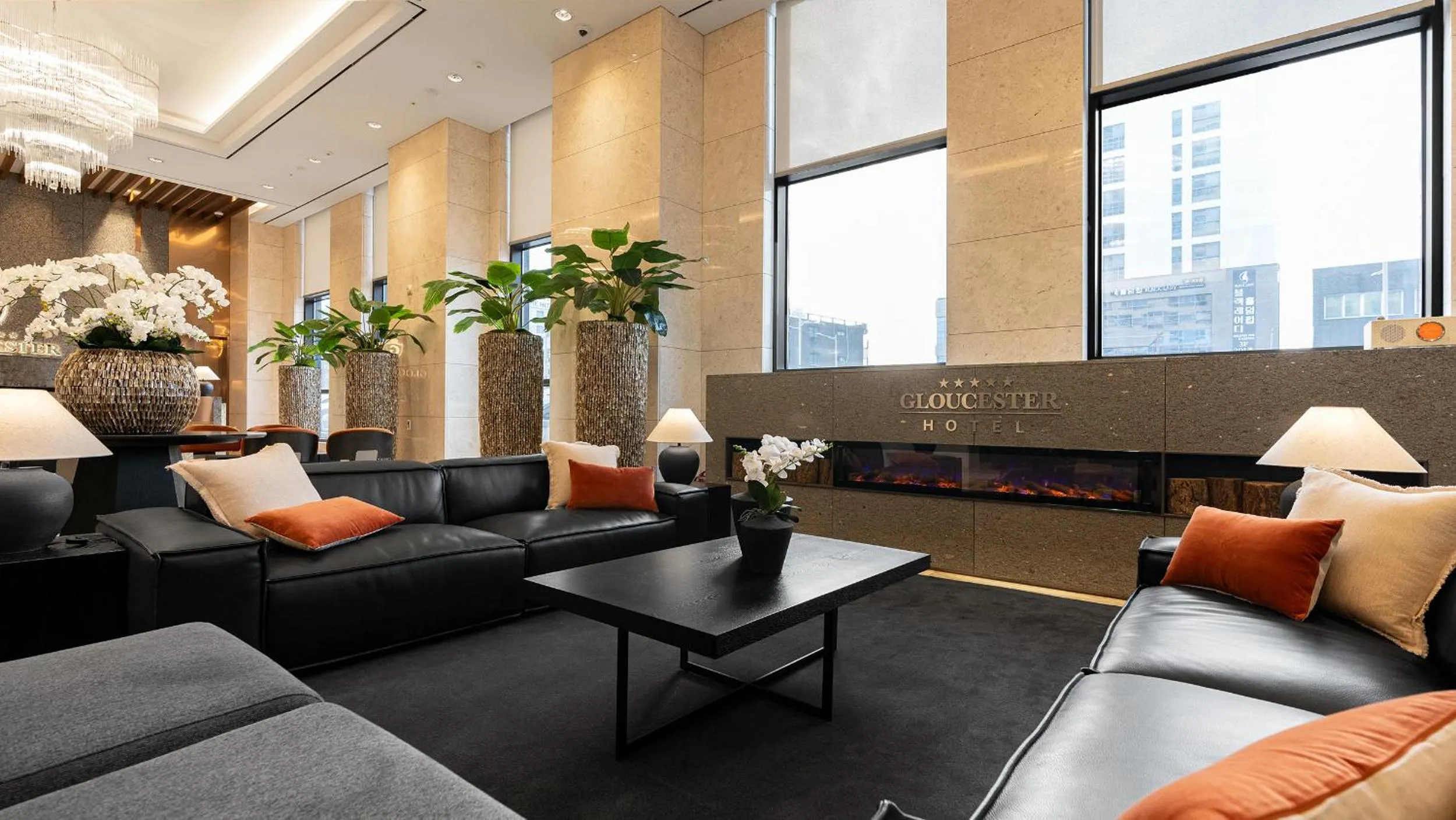 Lobby or reception in Gloucester Hotel Jeonju