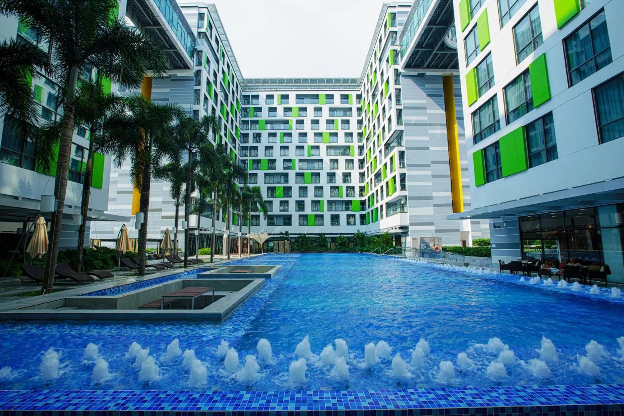 Swimming pool in Republic Plaza Apartments Saigon Airport
