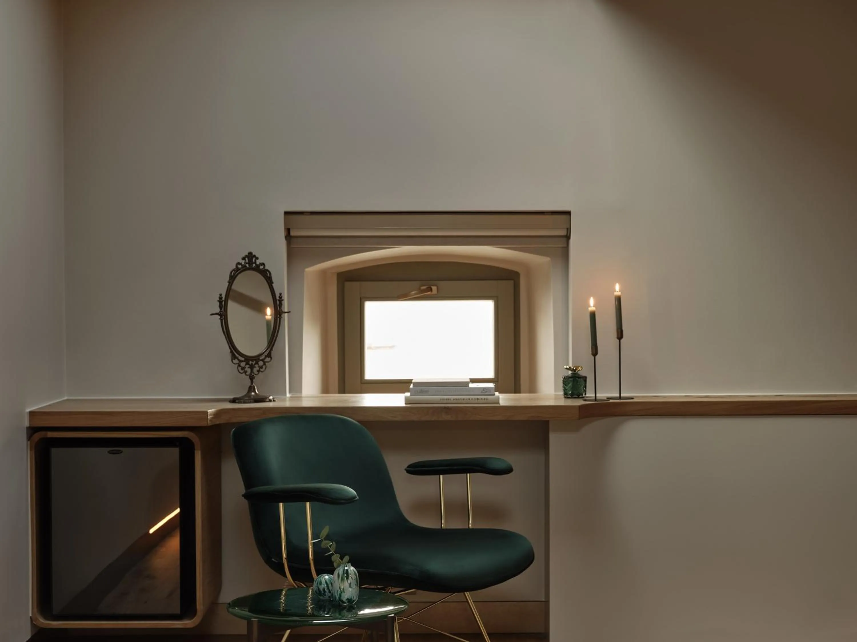 Seating area in Domus Blanc Boutique Hotel