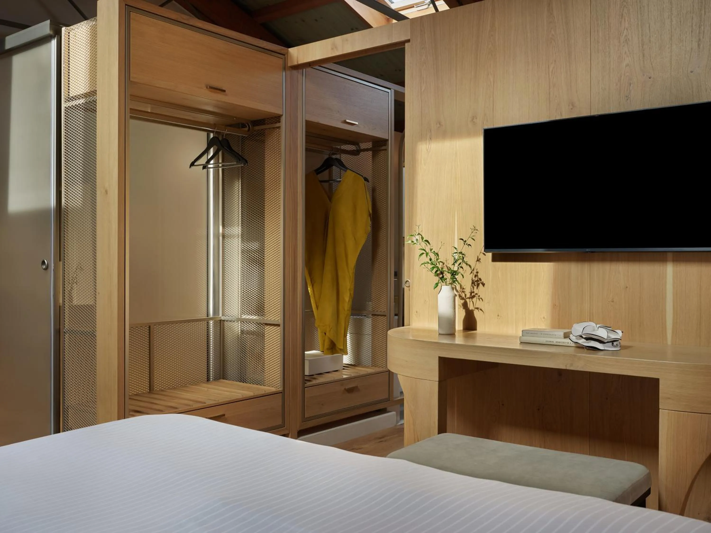 TV and multimedia, Bed in Domus Blanc Boutique Hotel
