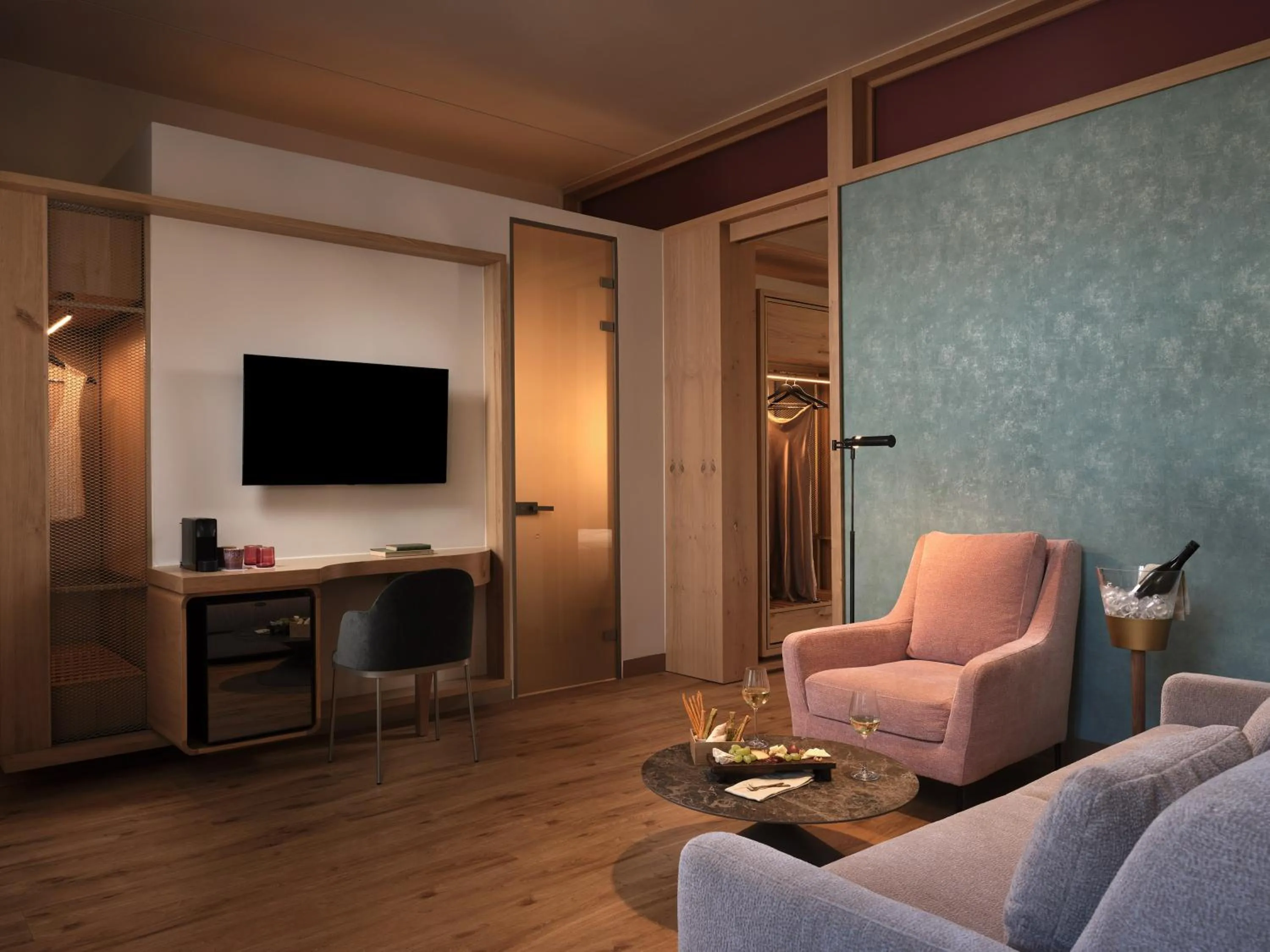 Living room in Domus Blanc Boutique Hotel