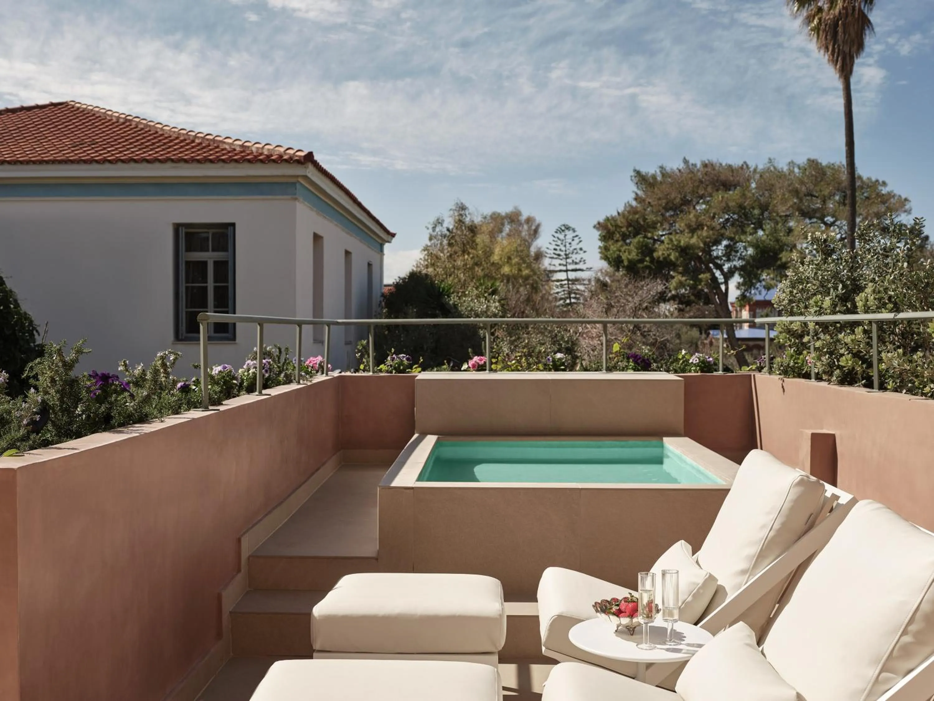 Patio in Domus Blanc Boutique Hotel