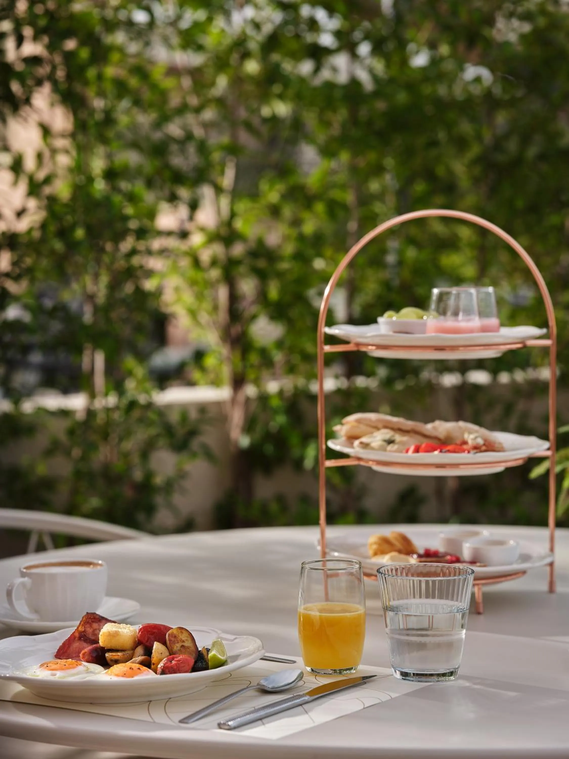 Breakfast in Domus Blanc Boutique Hotel