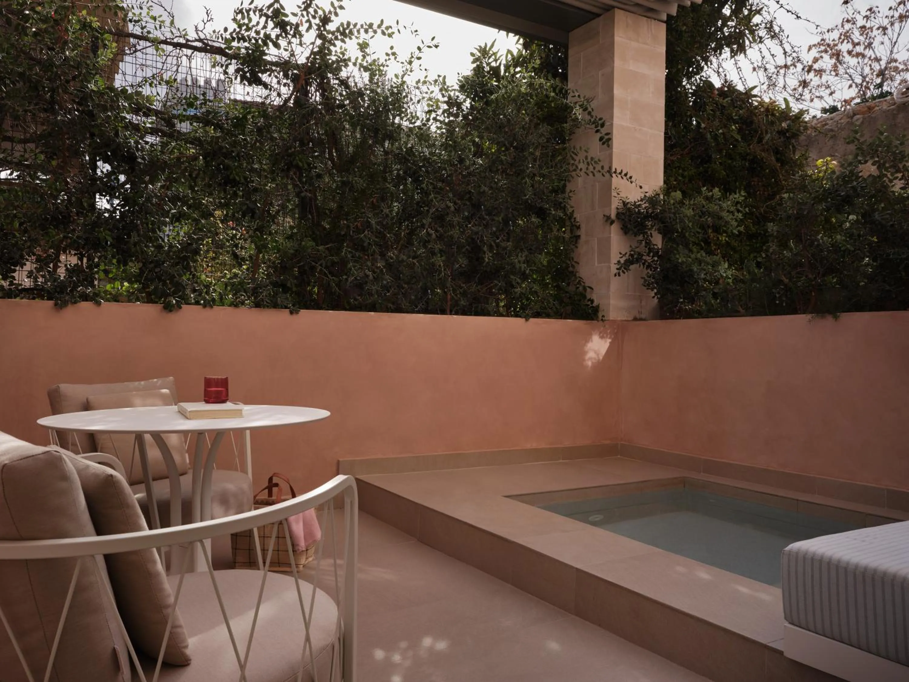 Patio in Domus Blanc Boutique Hotel