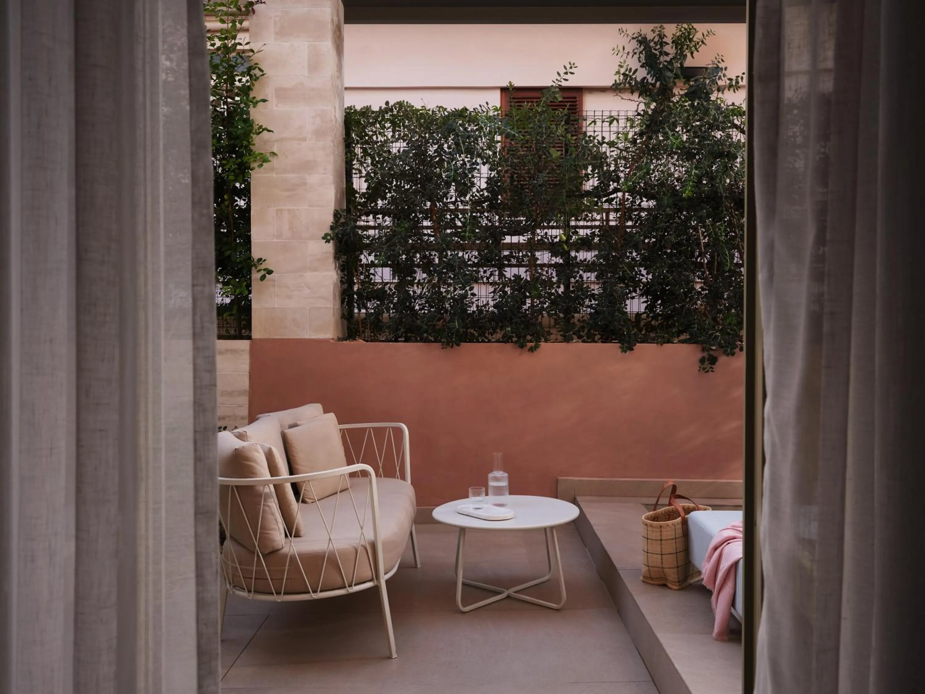 Patio in Domus Blanc Boutique Hotel