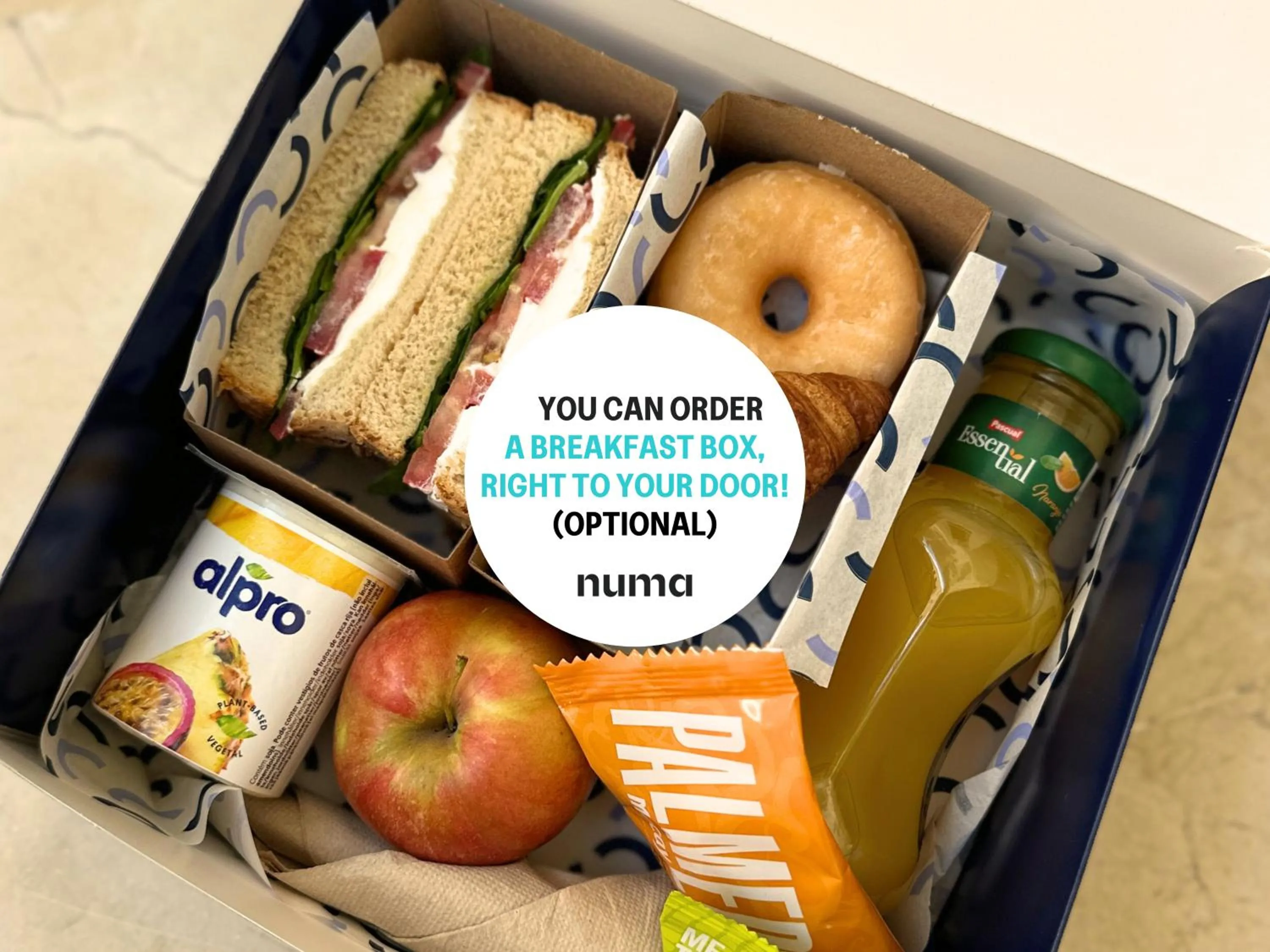 Breakfast in Numa Madrid Goya