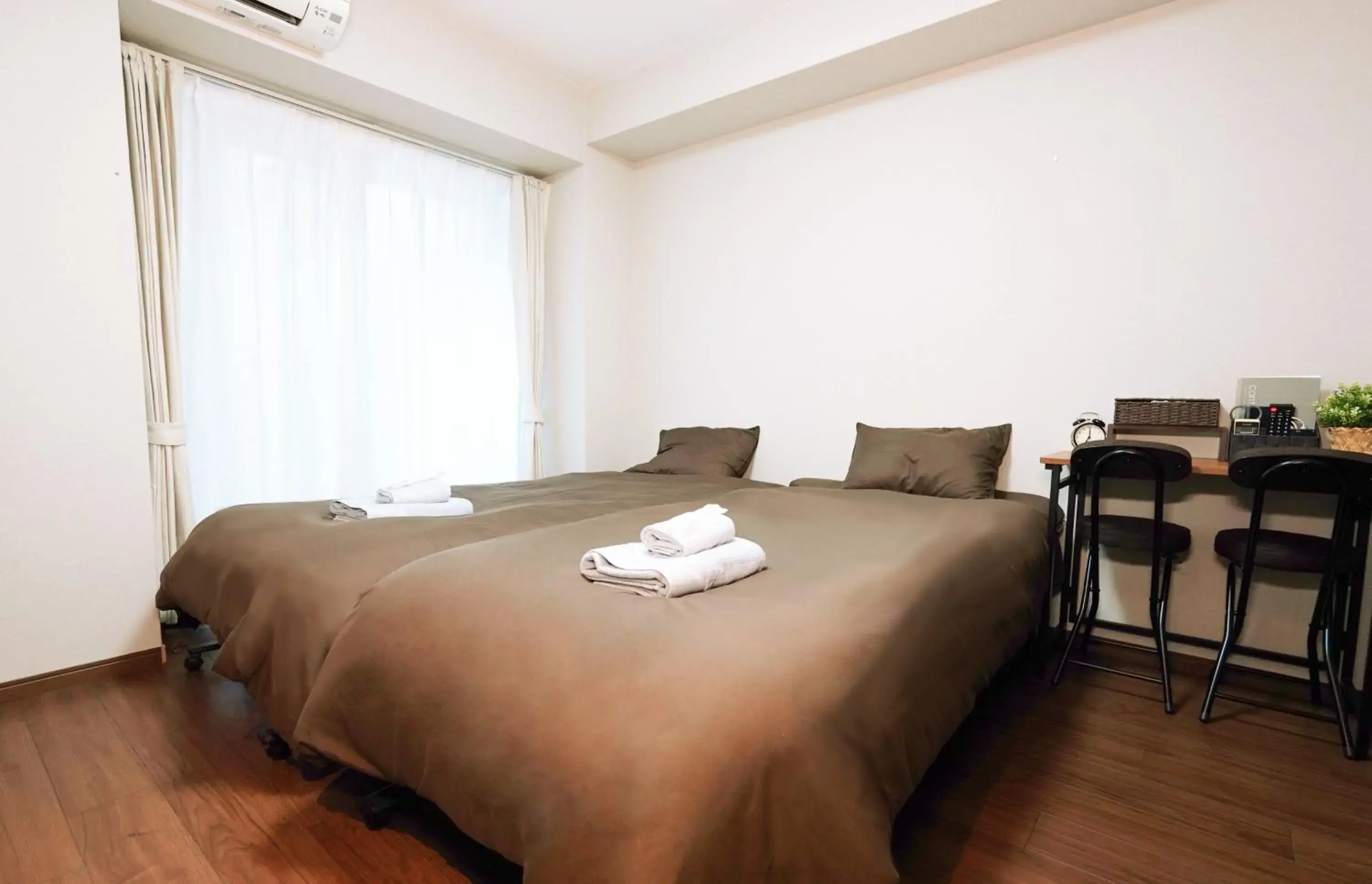 Standard Twin Room - single occupancy in nestay apartment osaka ebisu Standard Twin Room - single occupancy in nestay apartment osaka ebisu