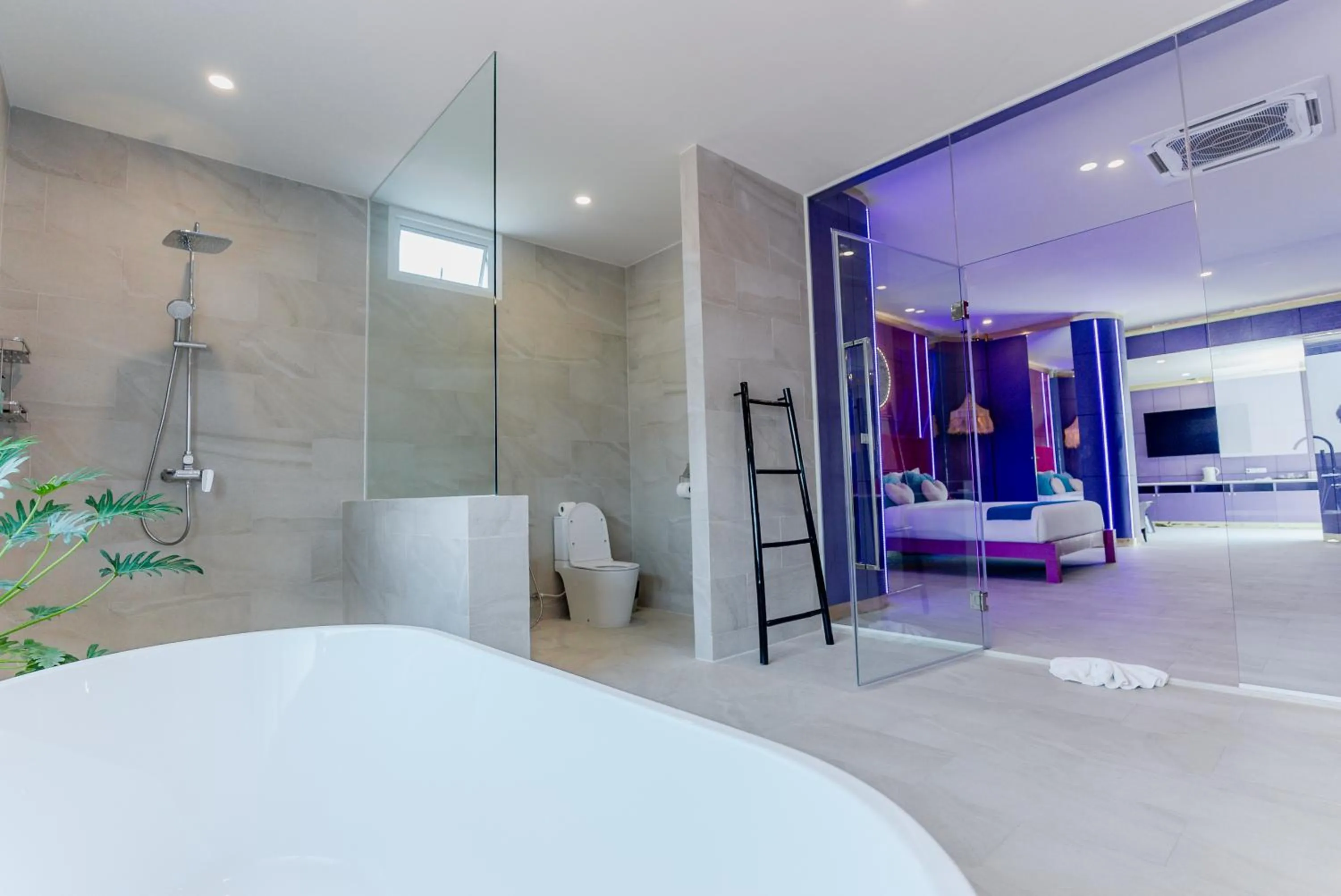 Bathroom in LOVE beach club Koh Samui