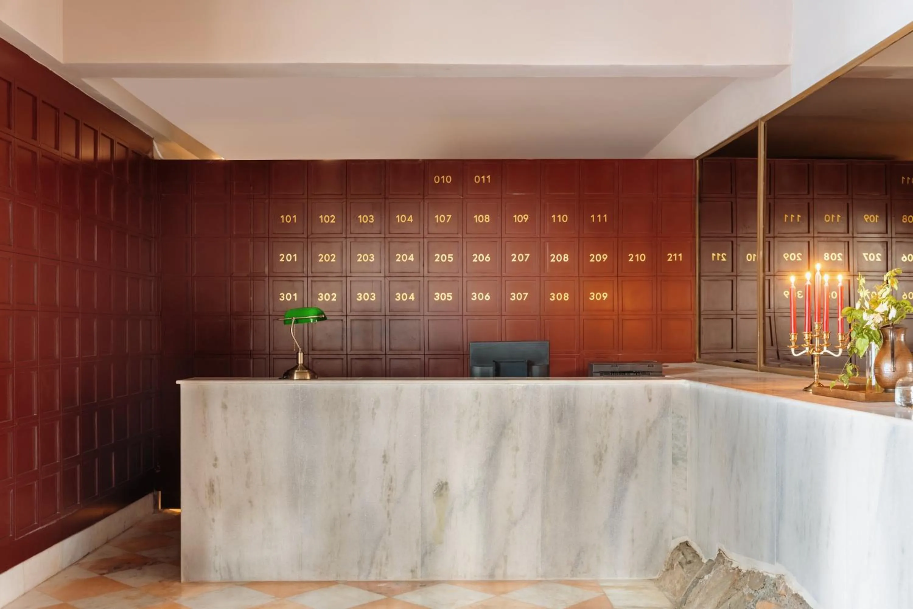 Lobby or reception in Manuscript - Jhilwara Haveli