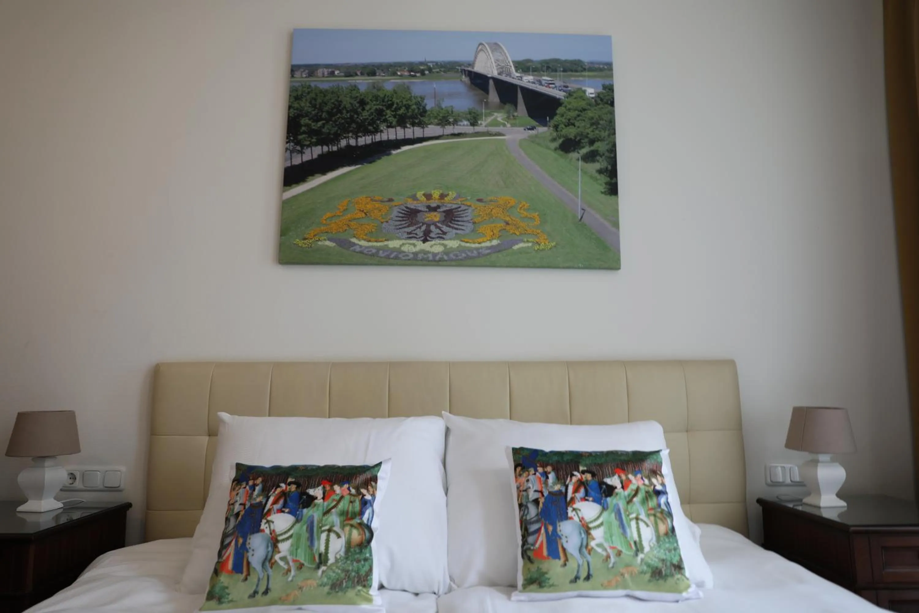 Bed in Hotel Courage Nijmegen