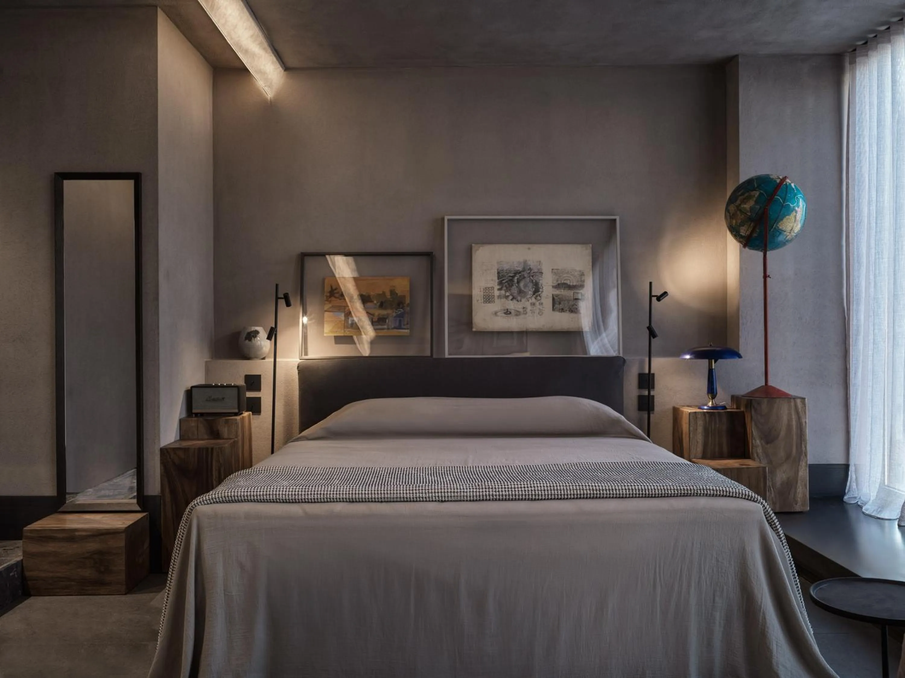 Bed in Monastik Living in Athina