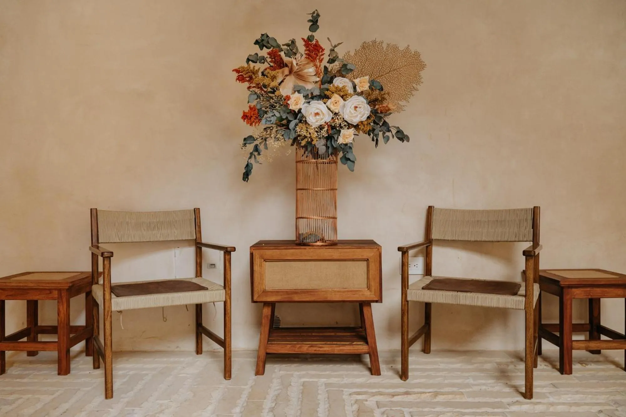 Living room in Hotel La Corada