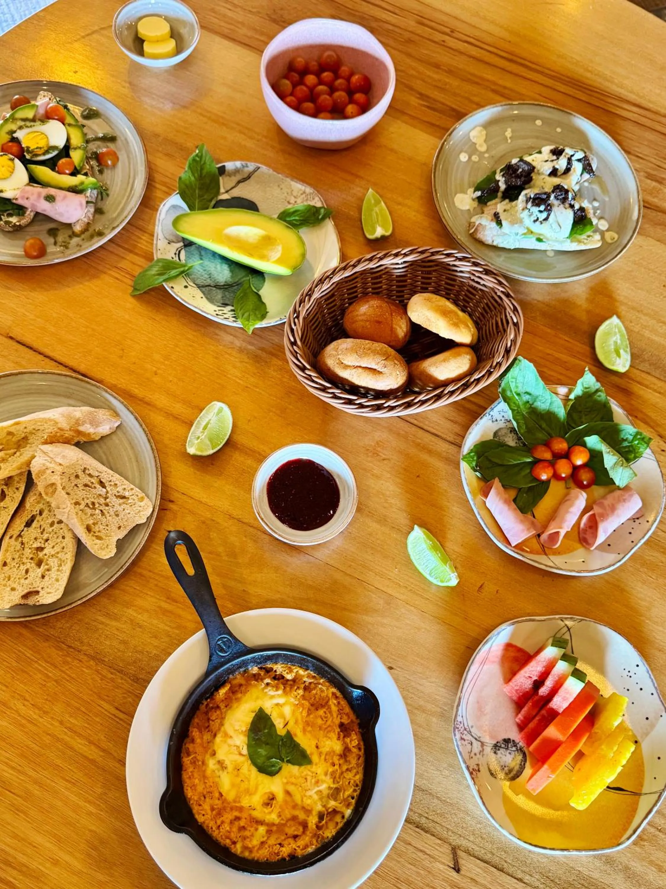 Breakfast in Hotel La Corada