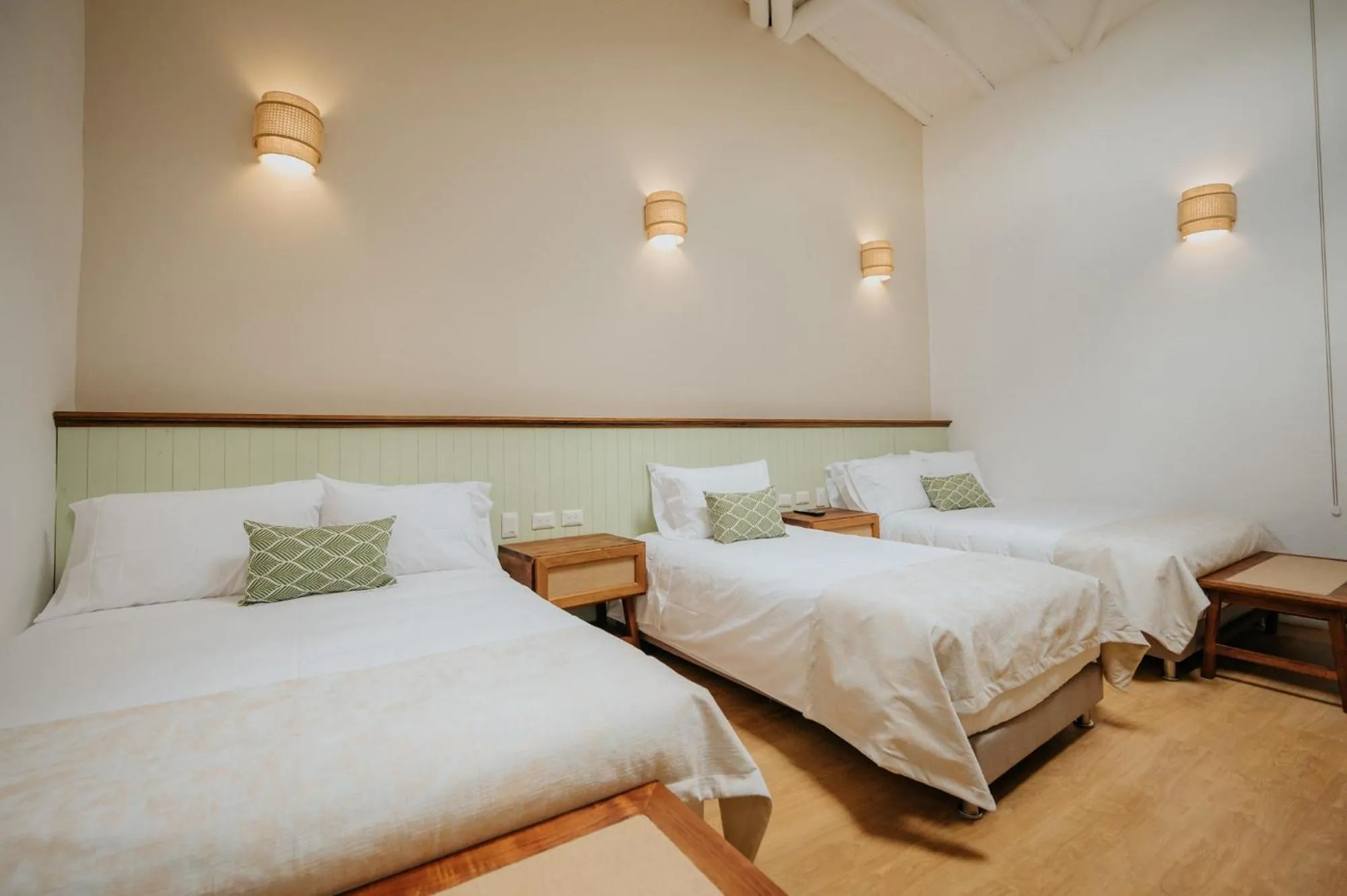 Bed in Hotel La Corada