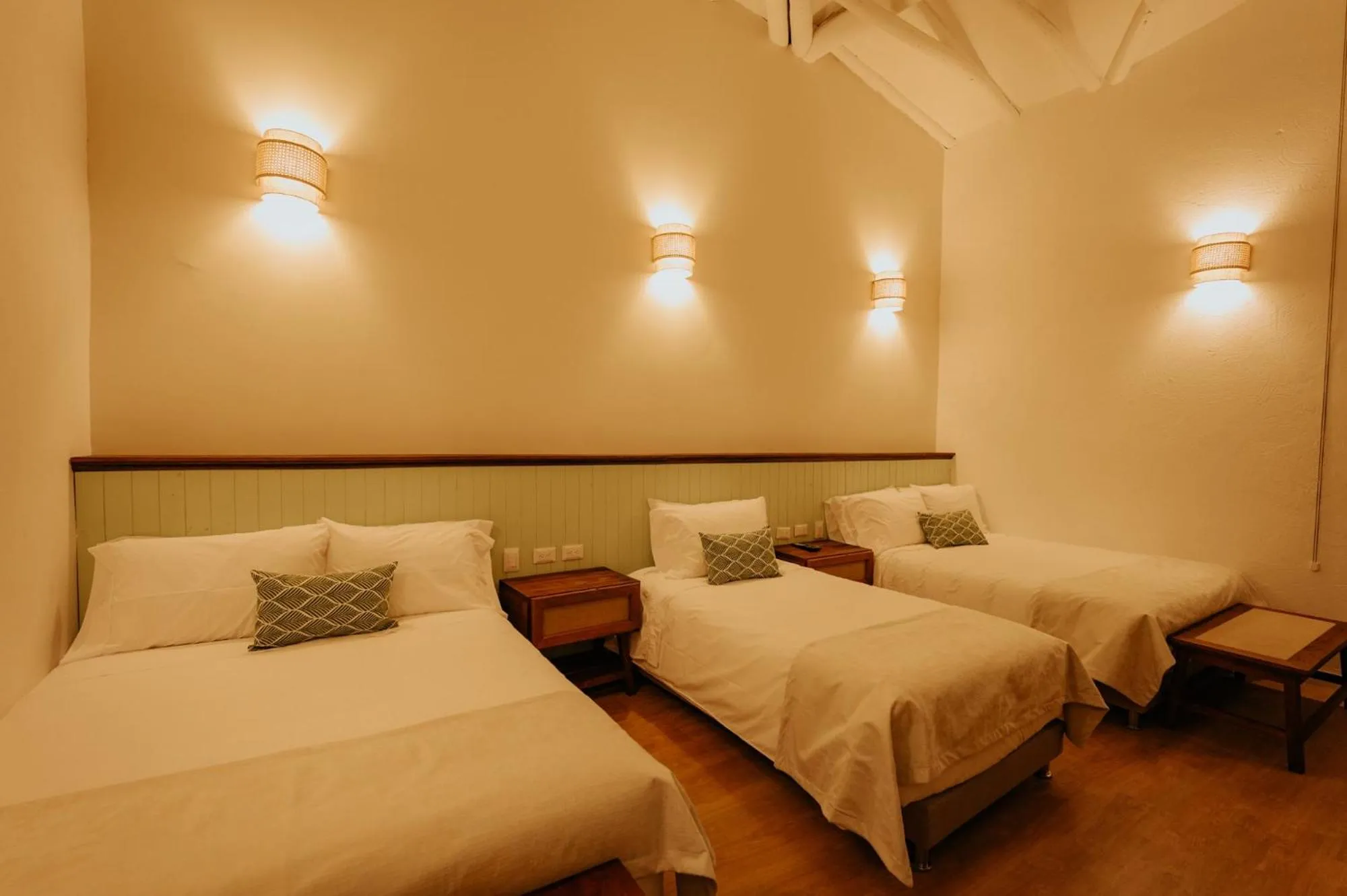 Bed in Hotel La Corada