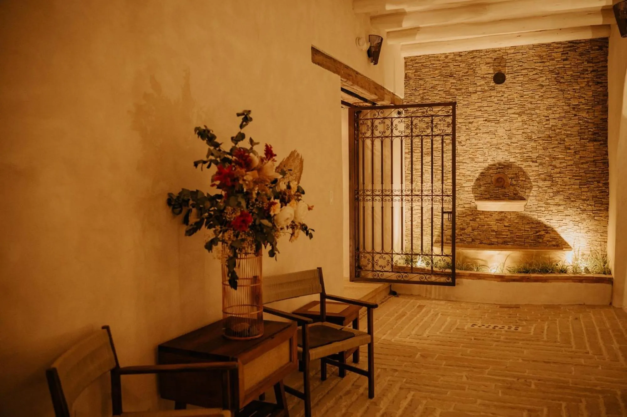 Lobby or reception in Hotel La Corada