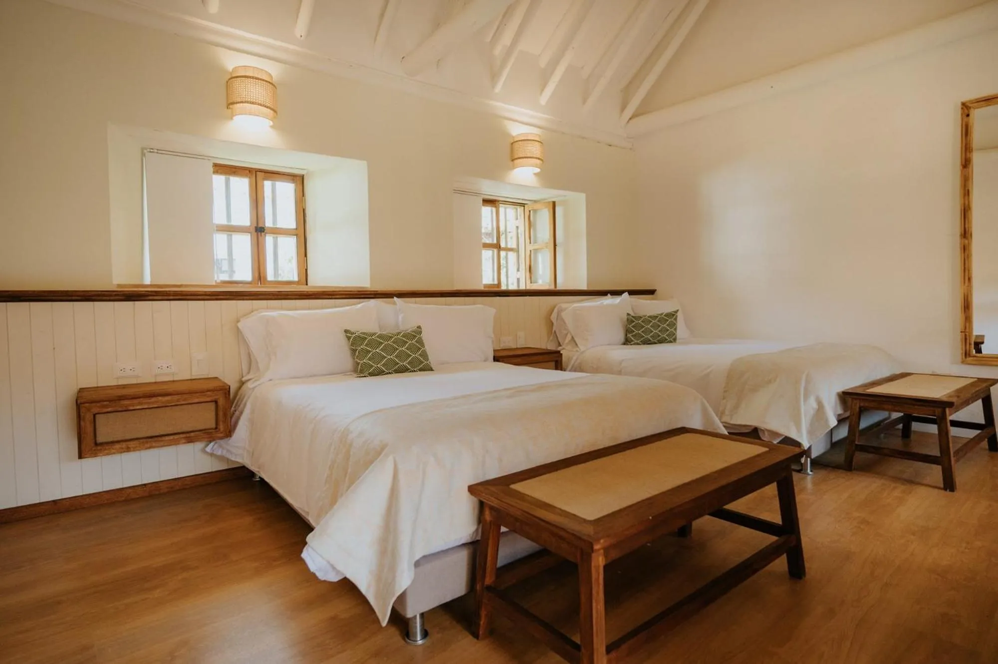 Twin Room in Hotel La Corada