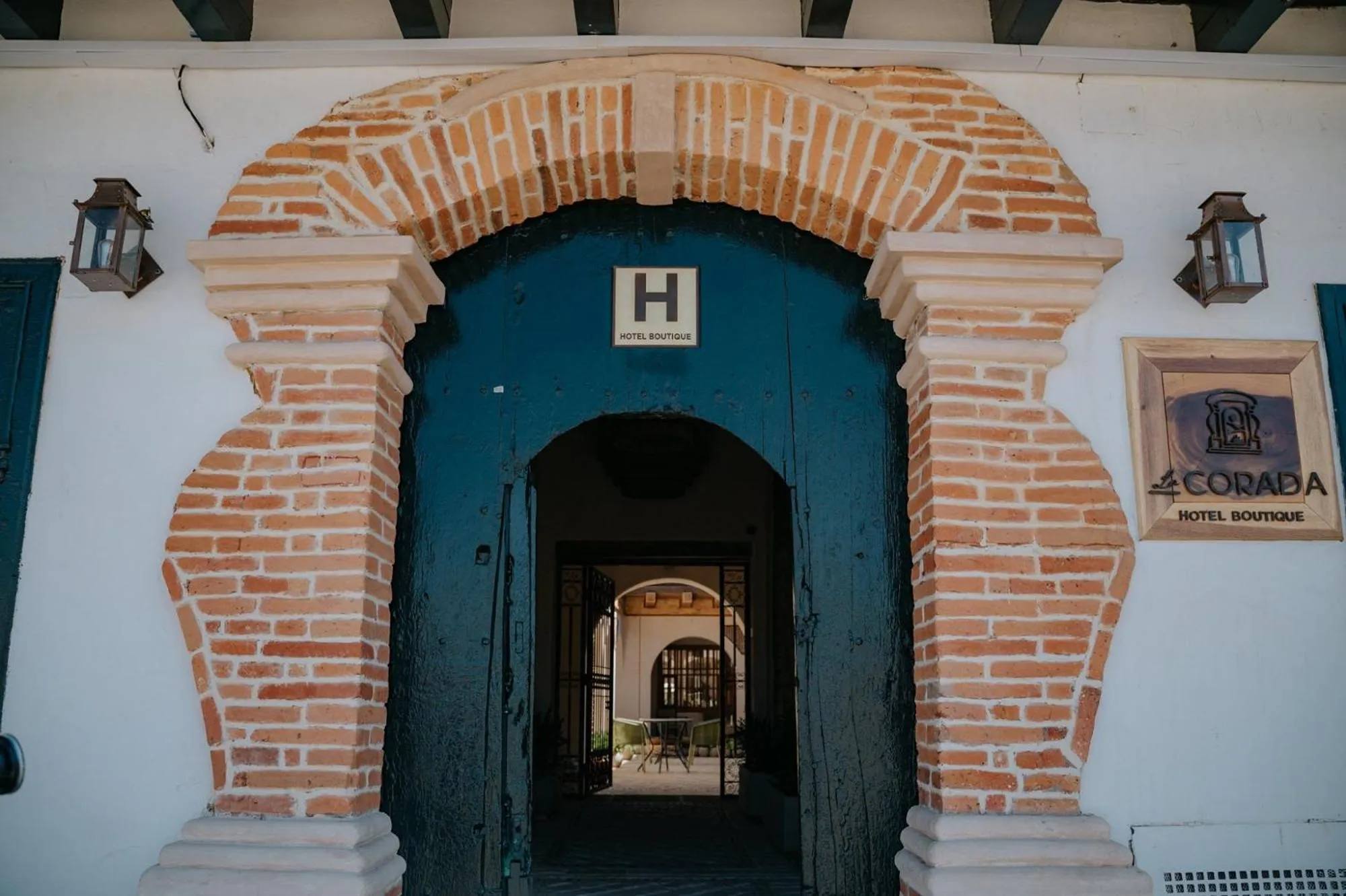 Facade/entrance in Hotel La Corada