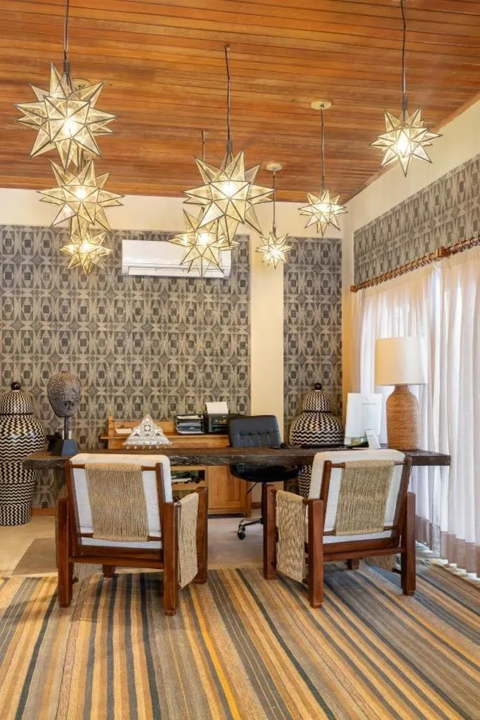 Lobby or reception in Filho do Vento Kite & Lodge