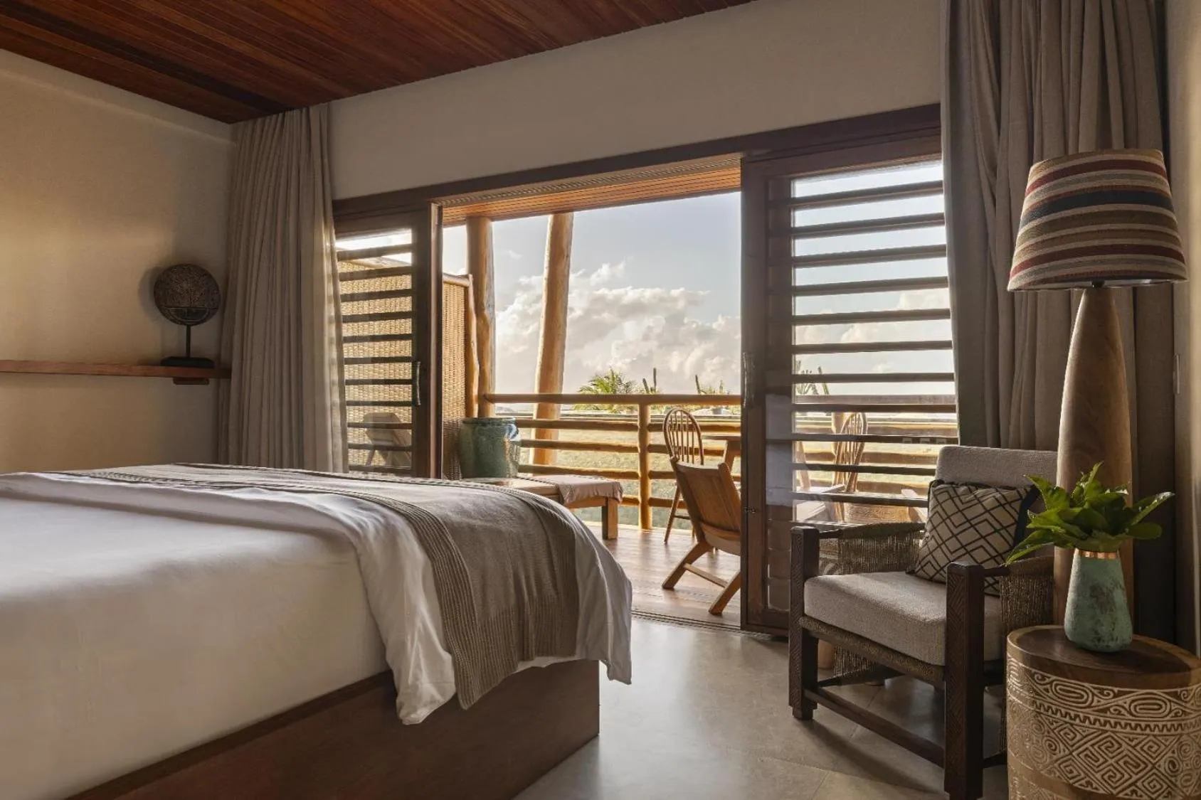 Bed in Filho do Vento Kite & Lodge