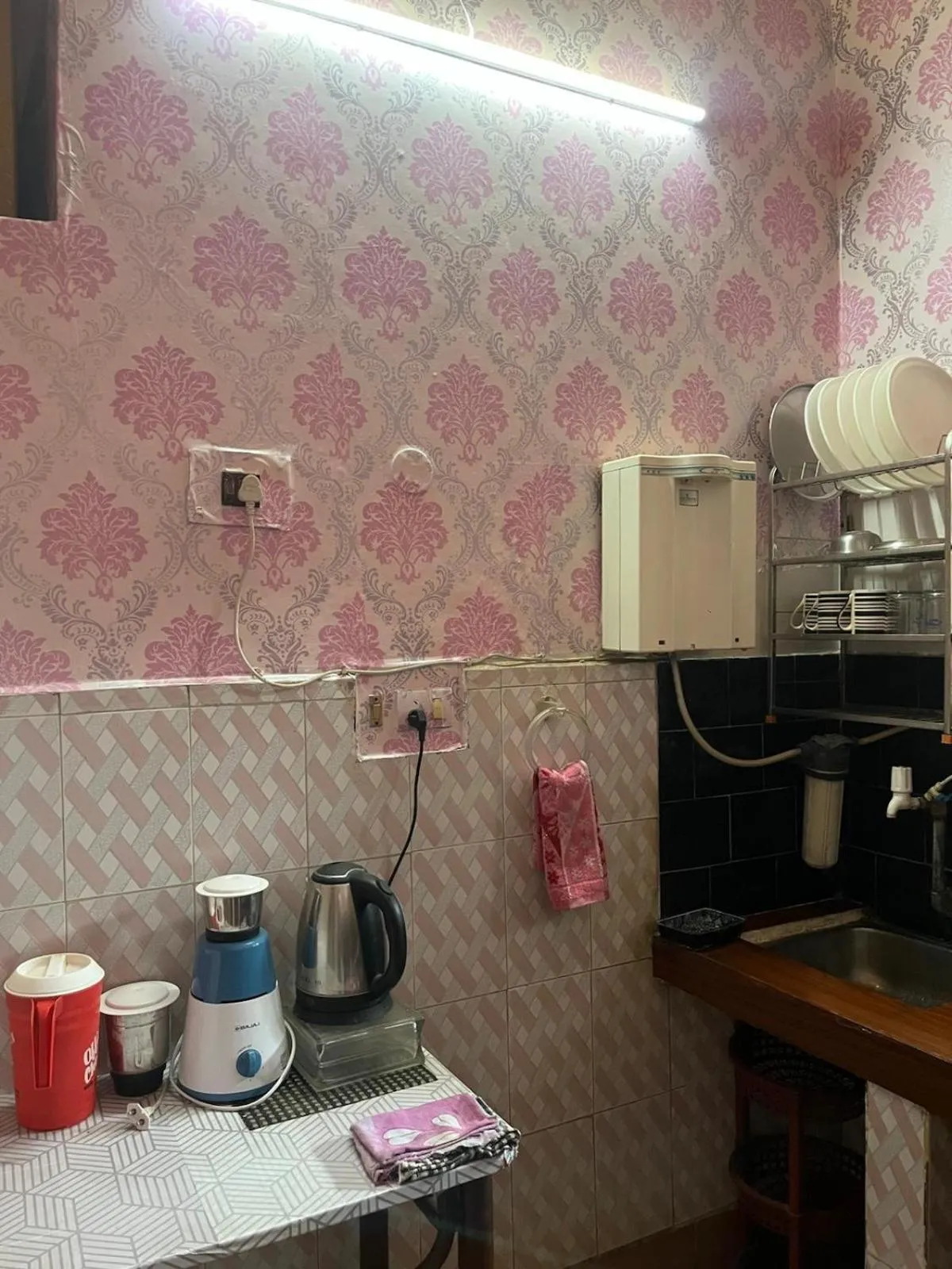 kitchen in Amazing Homestay