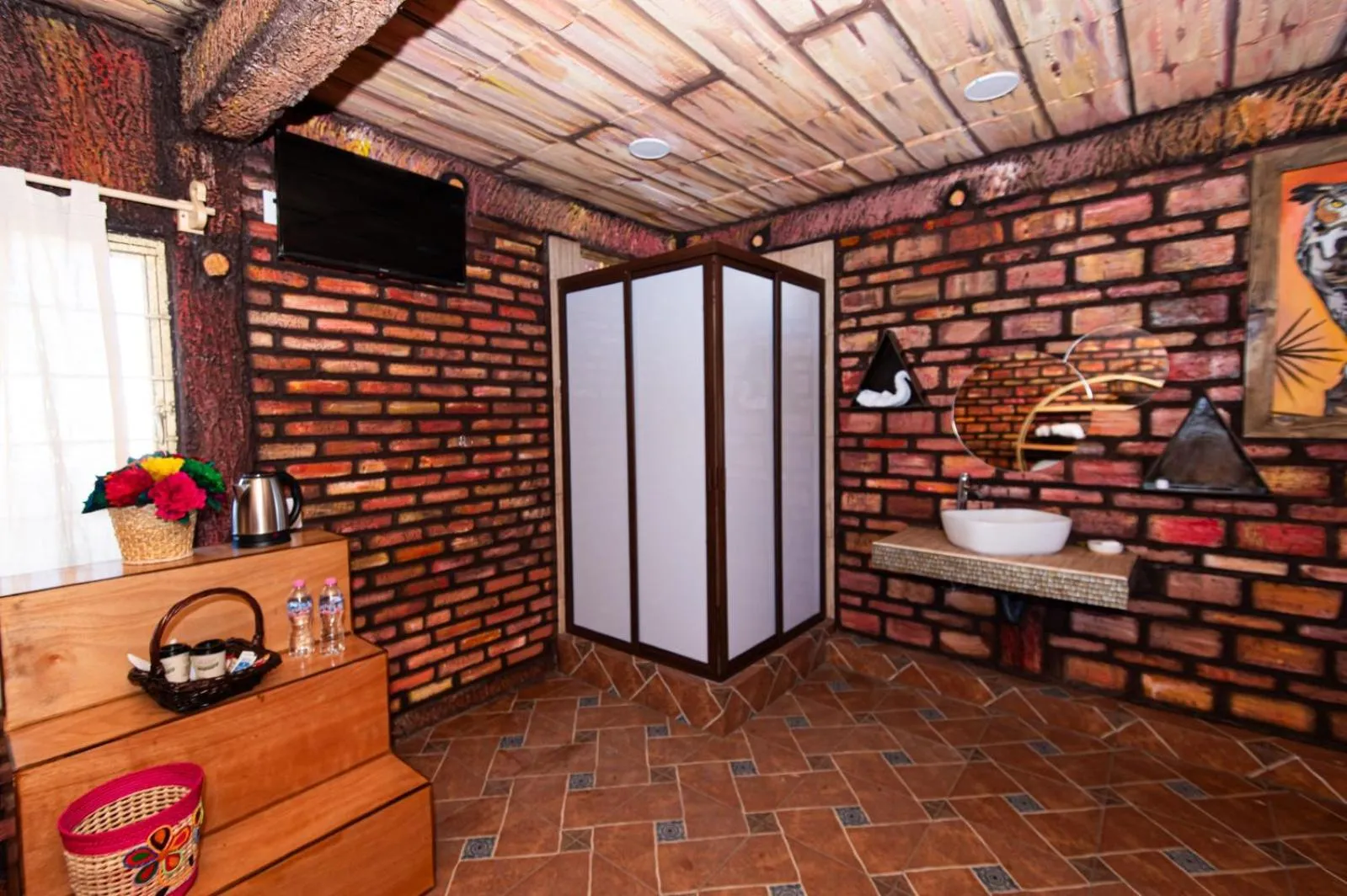 Bathroom in HOTEL & SPA LOS AGAVES Tepotzotlán