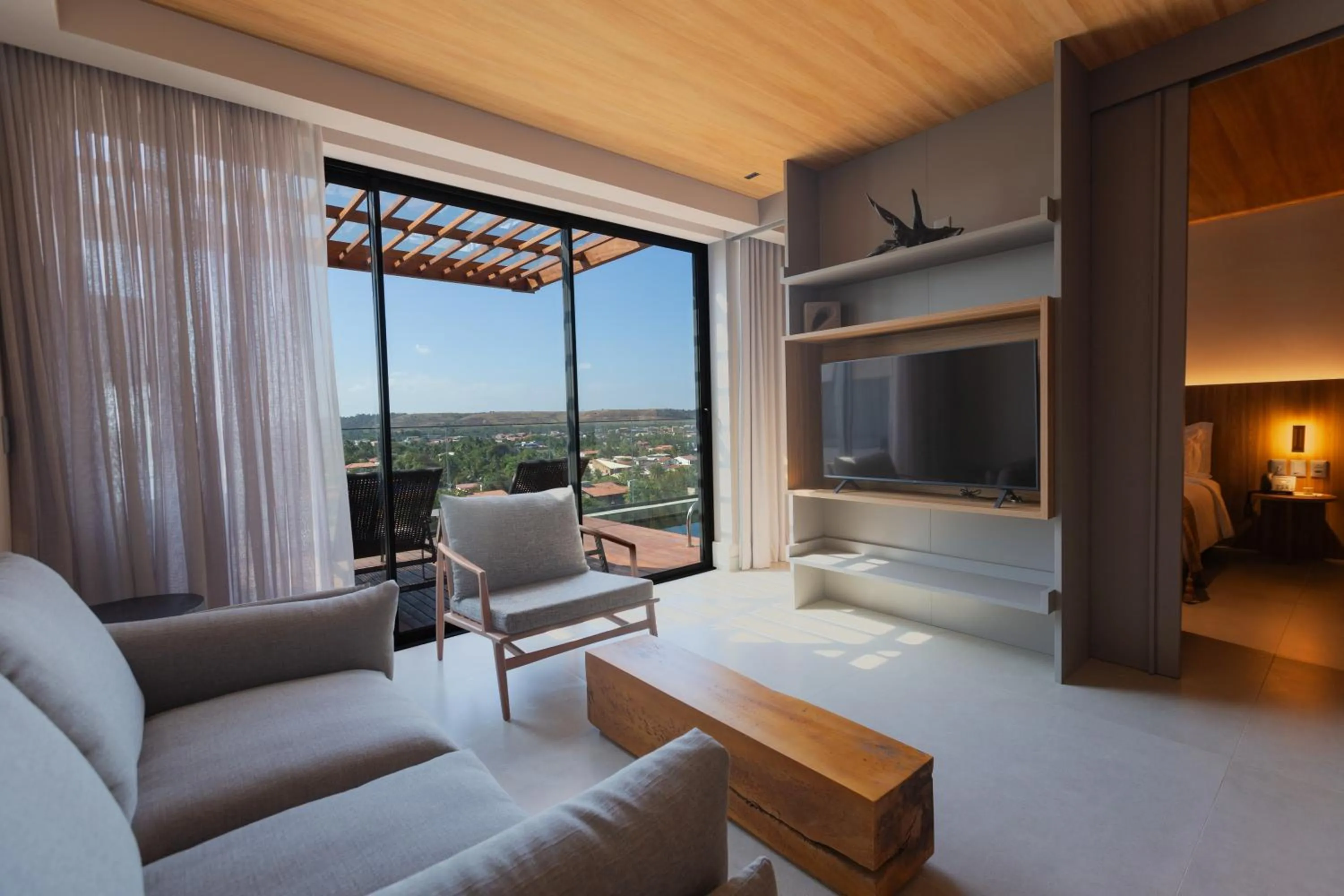 Seating area in Ritz Barra de São Miguel