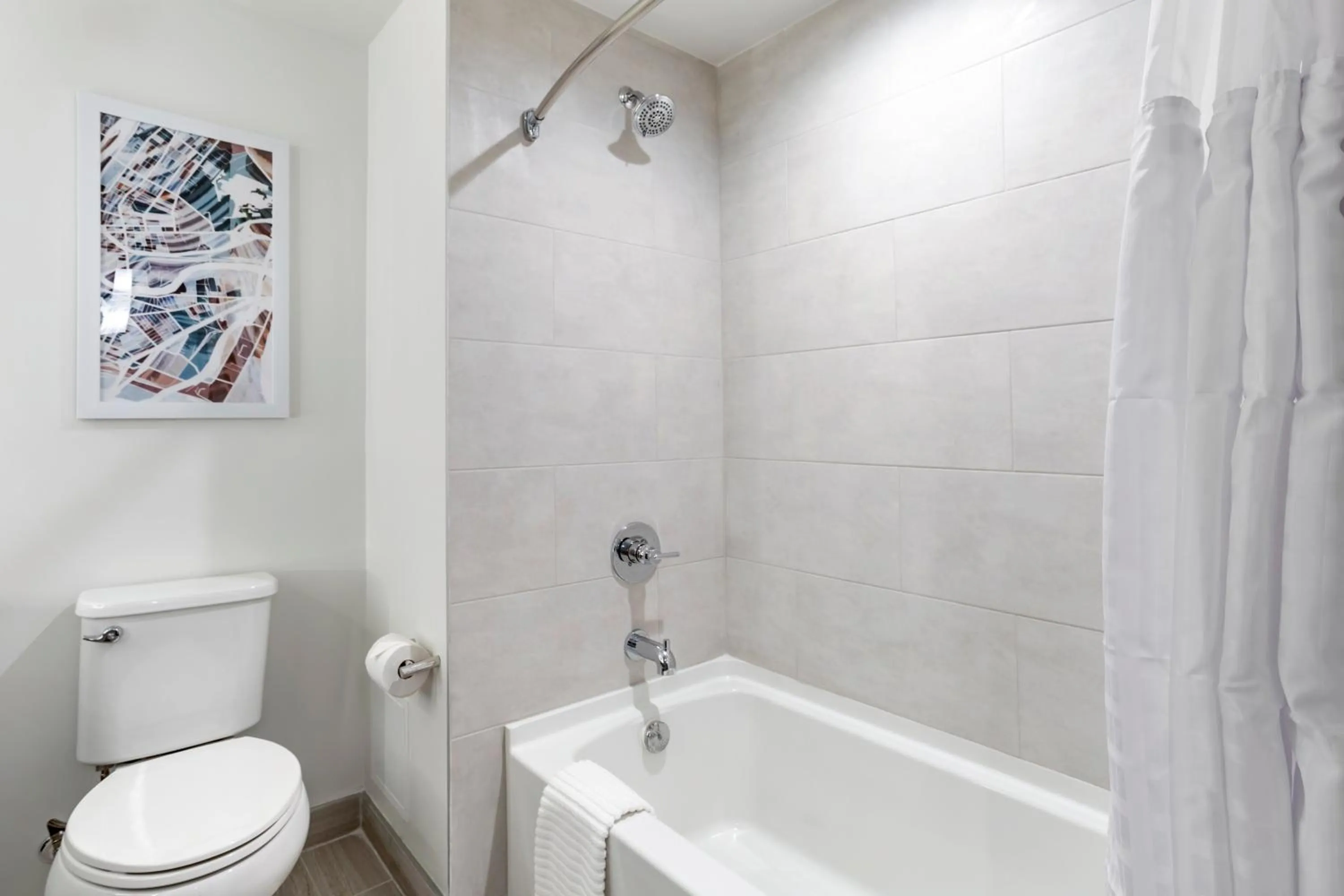 Toilet in Comfort Inn & Suites Newark Liberty International Airport