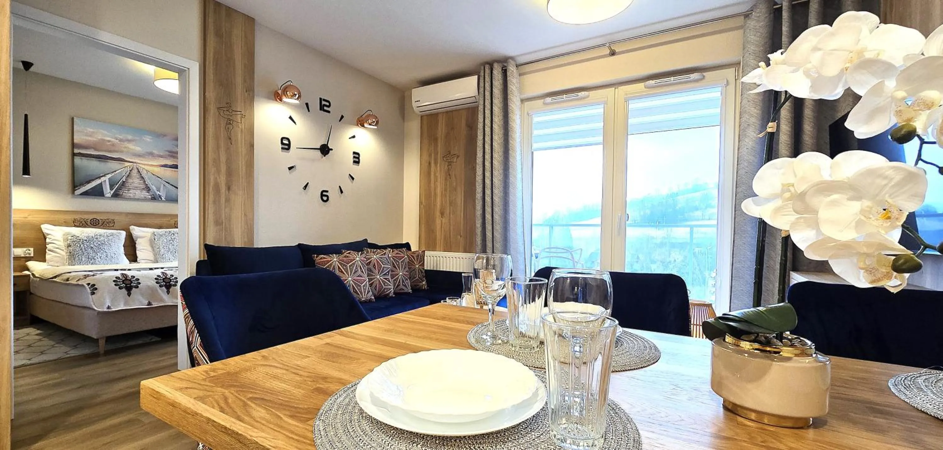 Living room in VIP Apartamenty Zakopianskie