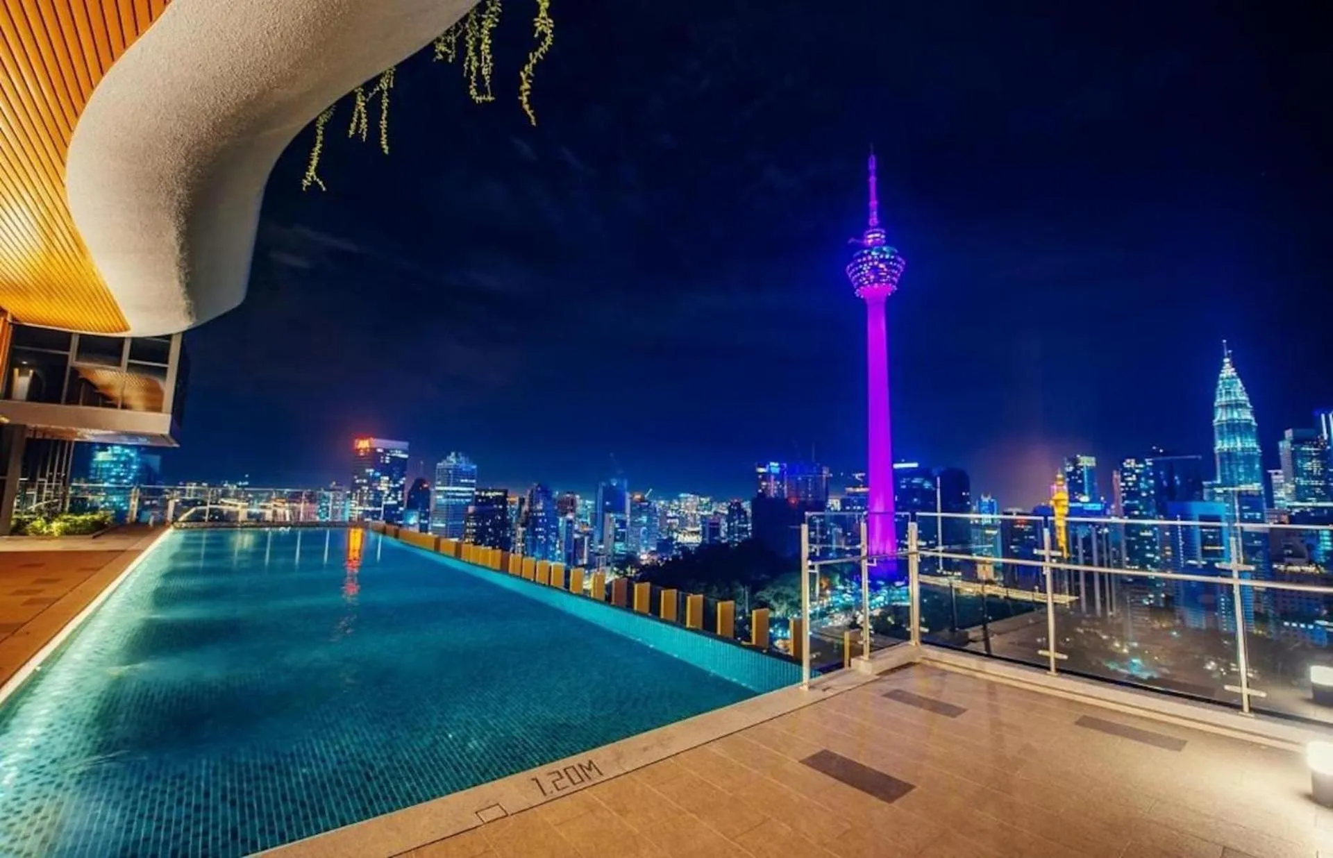 Swimming pool in Ceylonz Suite Kuala Lumpur Bukit Bintang