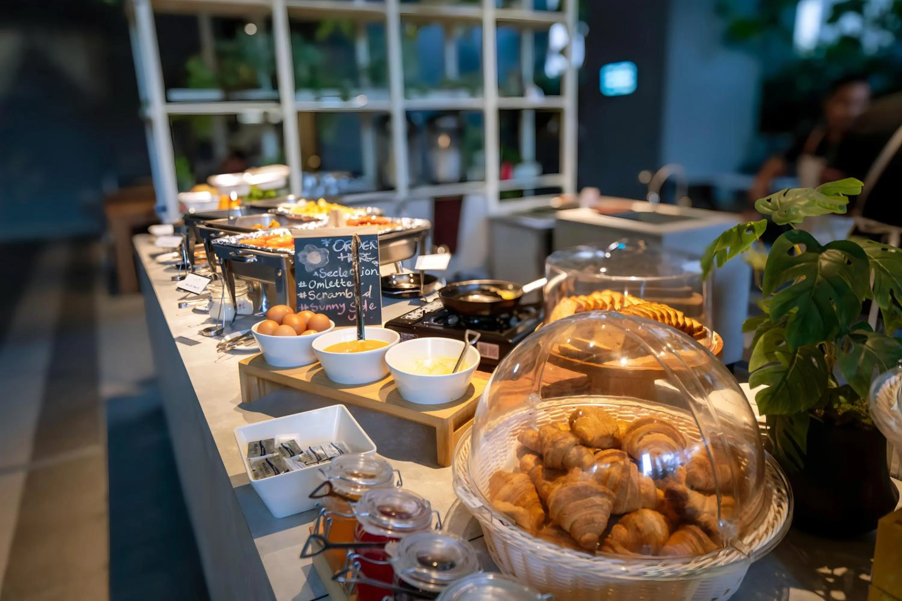 Buffet breakfast in Ceylonz Suite Kuala Lumpur Bukit Bintang