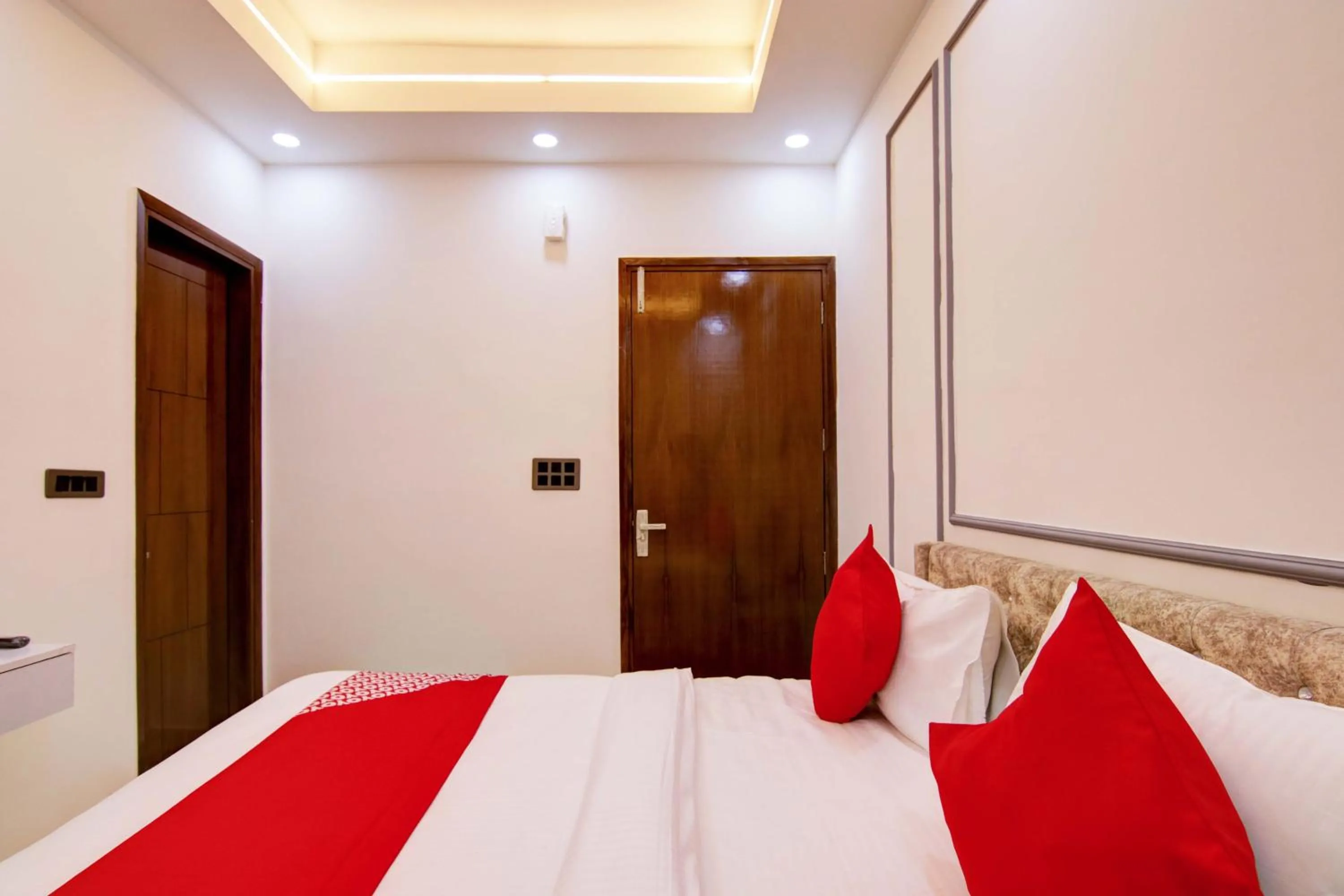 Bedroom, Bed in Hotel O Villa DEste