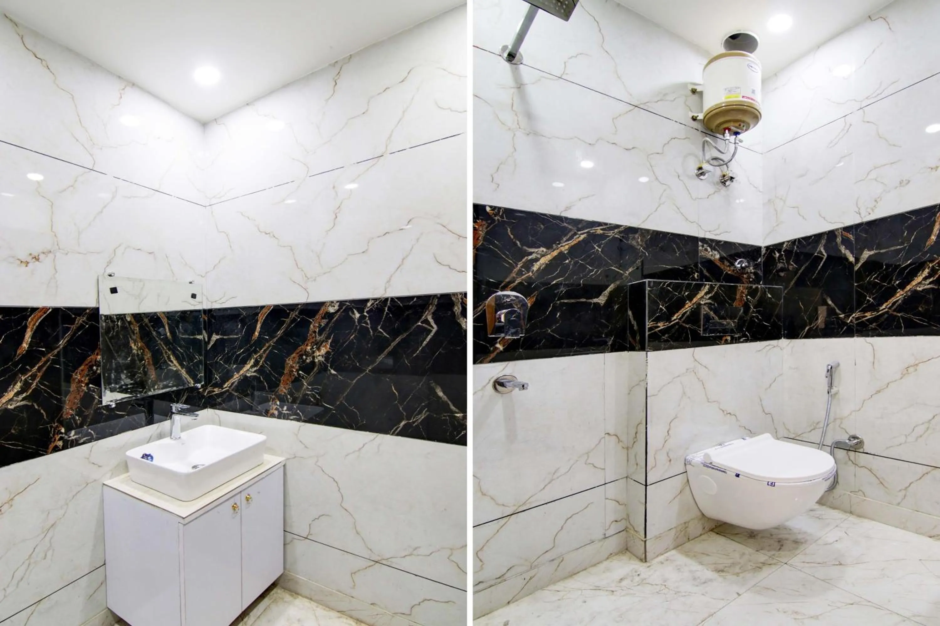 Bathroom in Hotel O Villa DEste