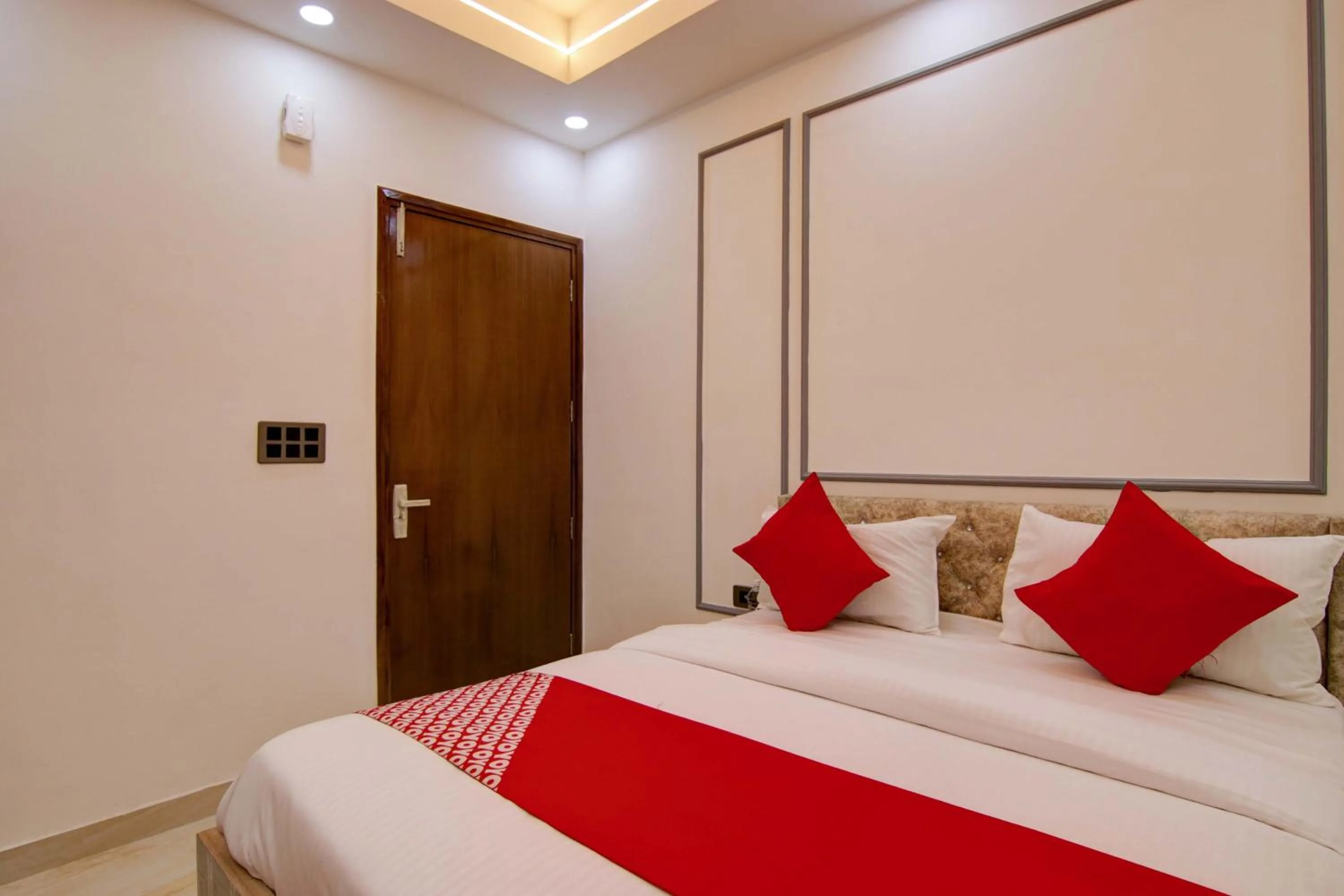 Bedroom, Bed in Hotel O Villa DEste