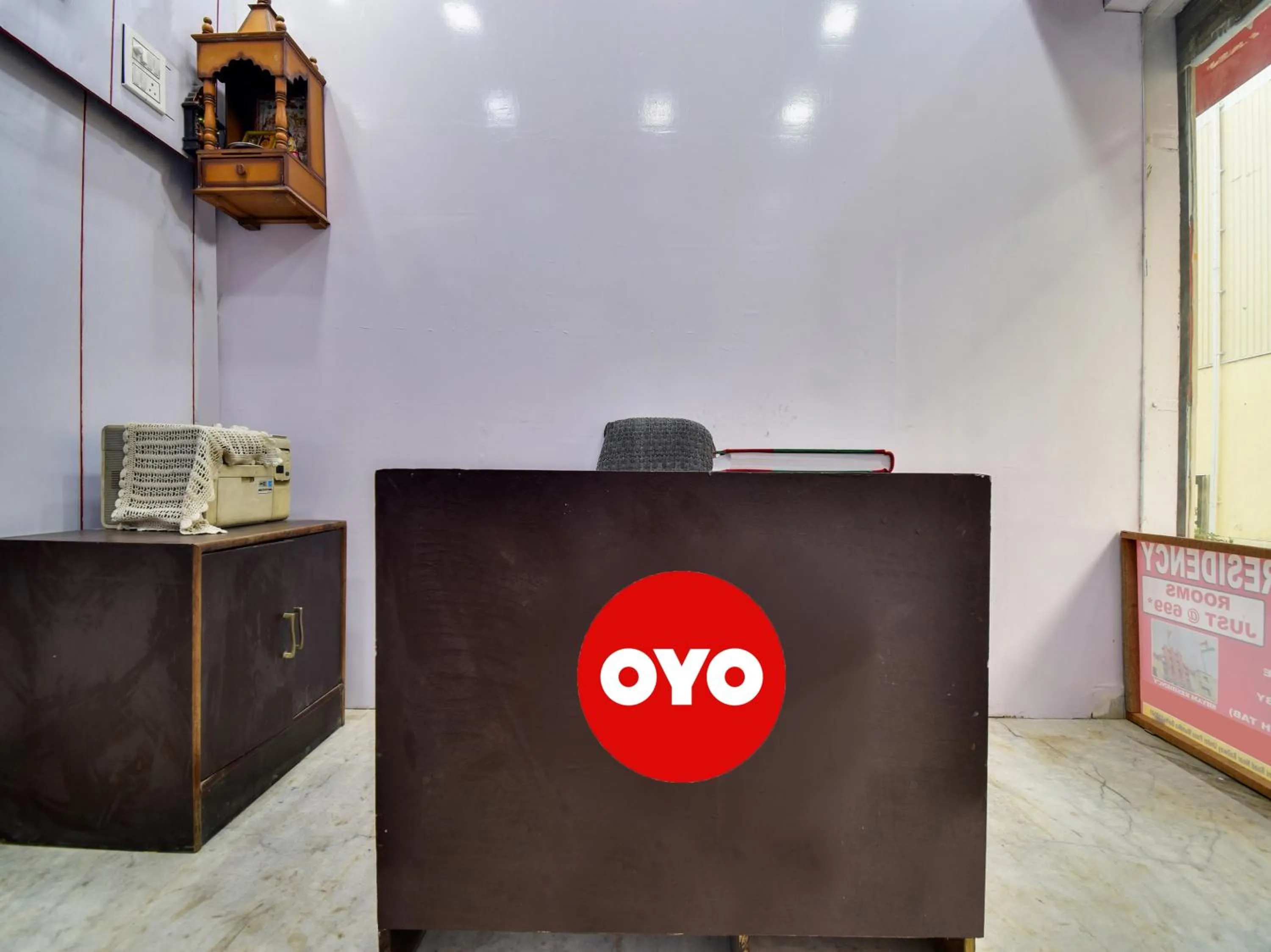 Lobby or reception in Hotel O SHYAM RESIDENCY