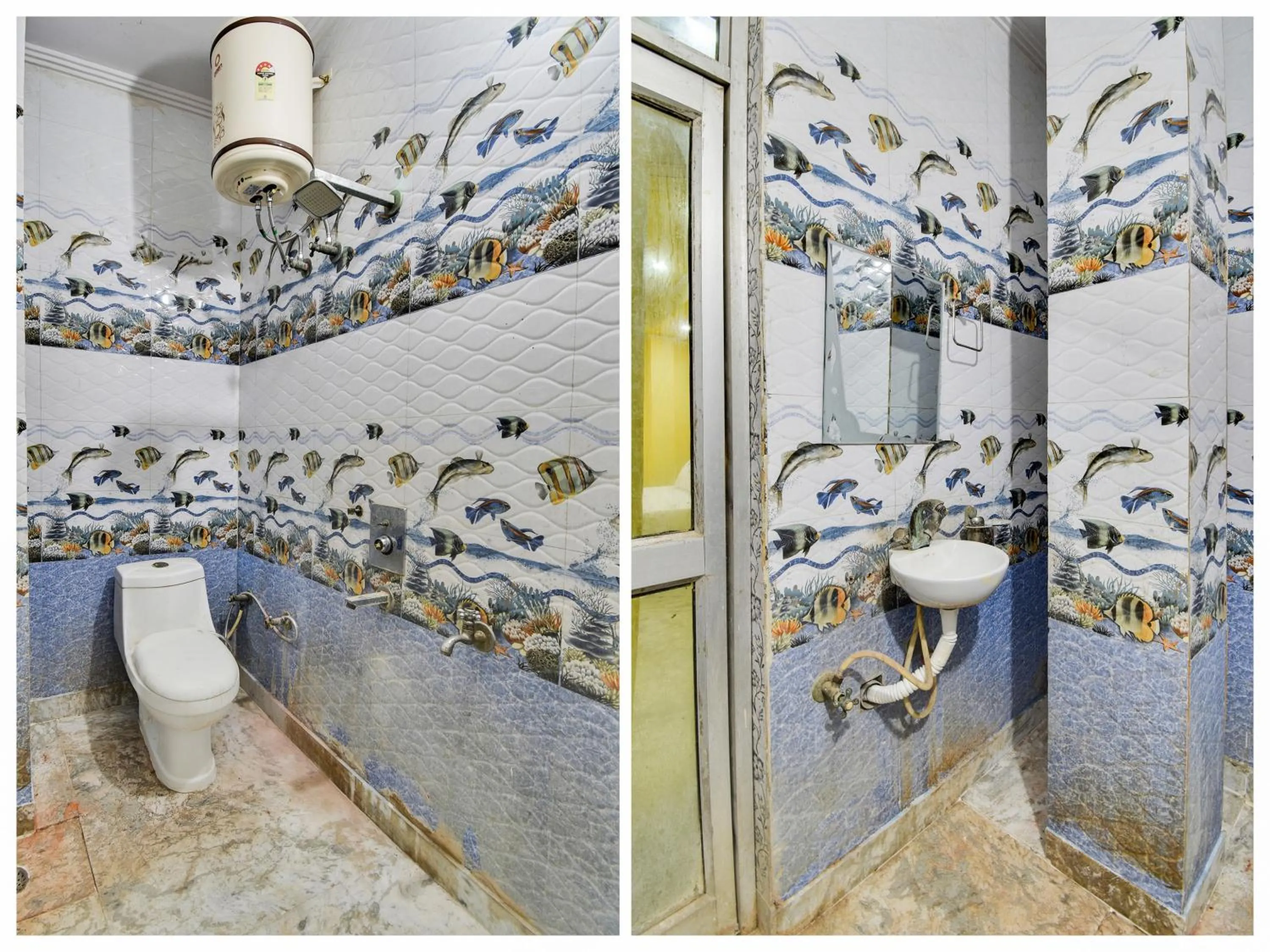 Bathroom in Hotel O SHYAM RESIDENCY