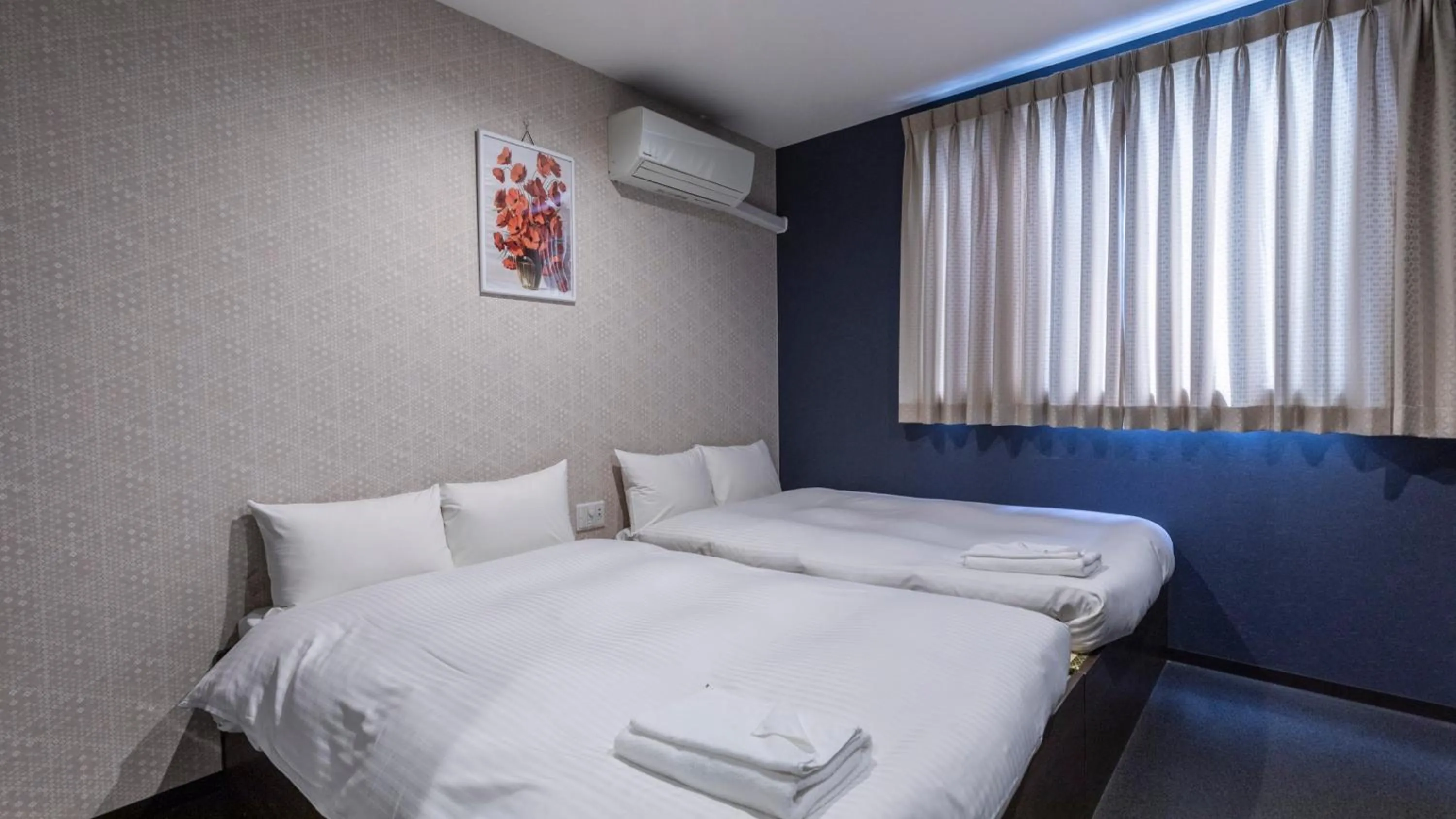 Photo of the whole room, Bed in Tabist OSAKA PORT HOTEL L'ESPOIR