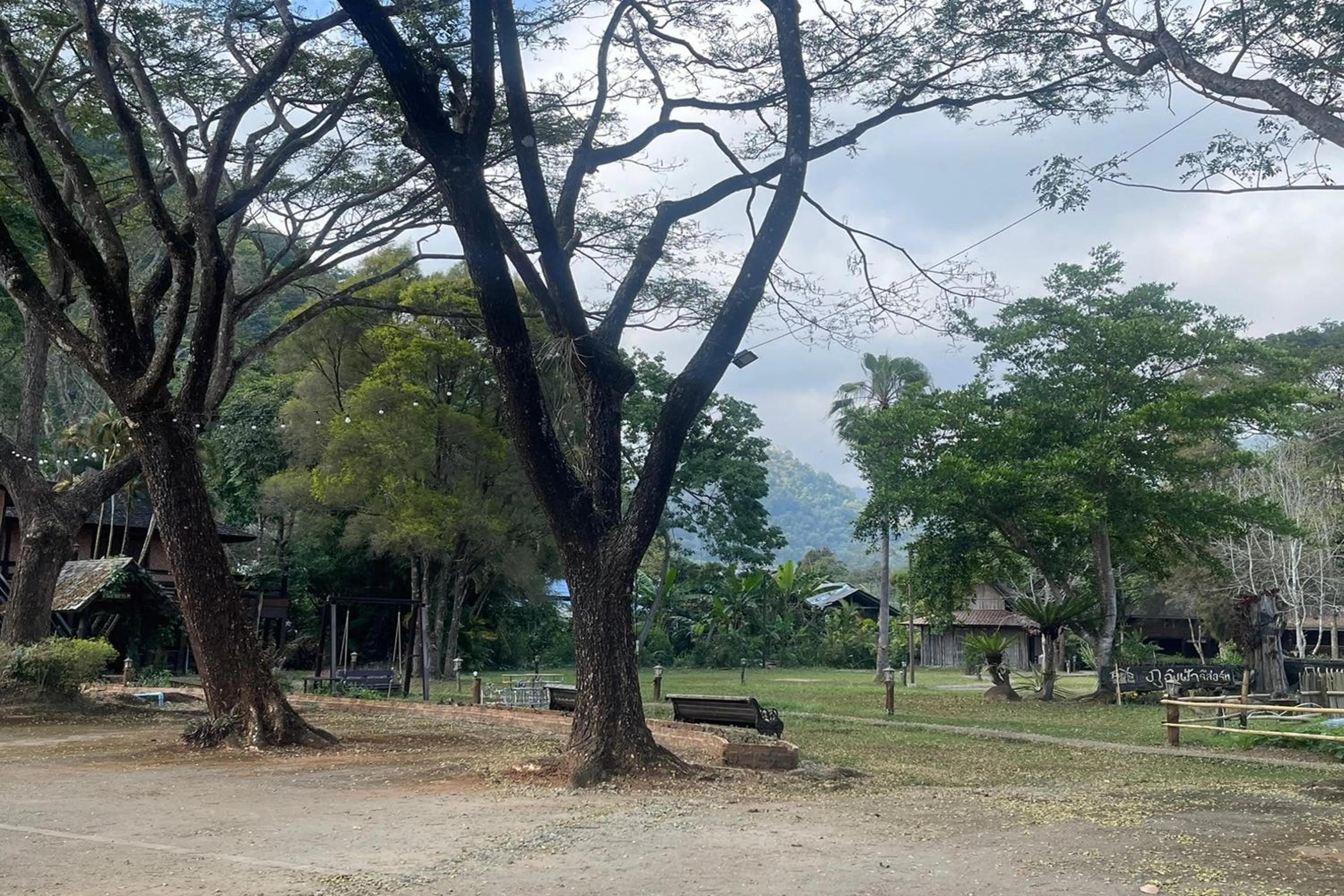 Garden view in Phu Ing Fah Resort