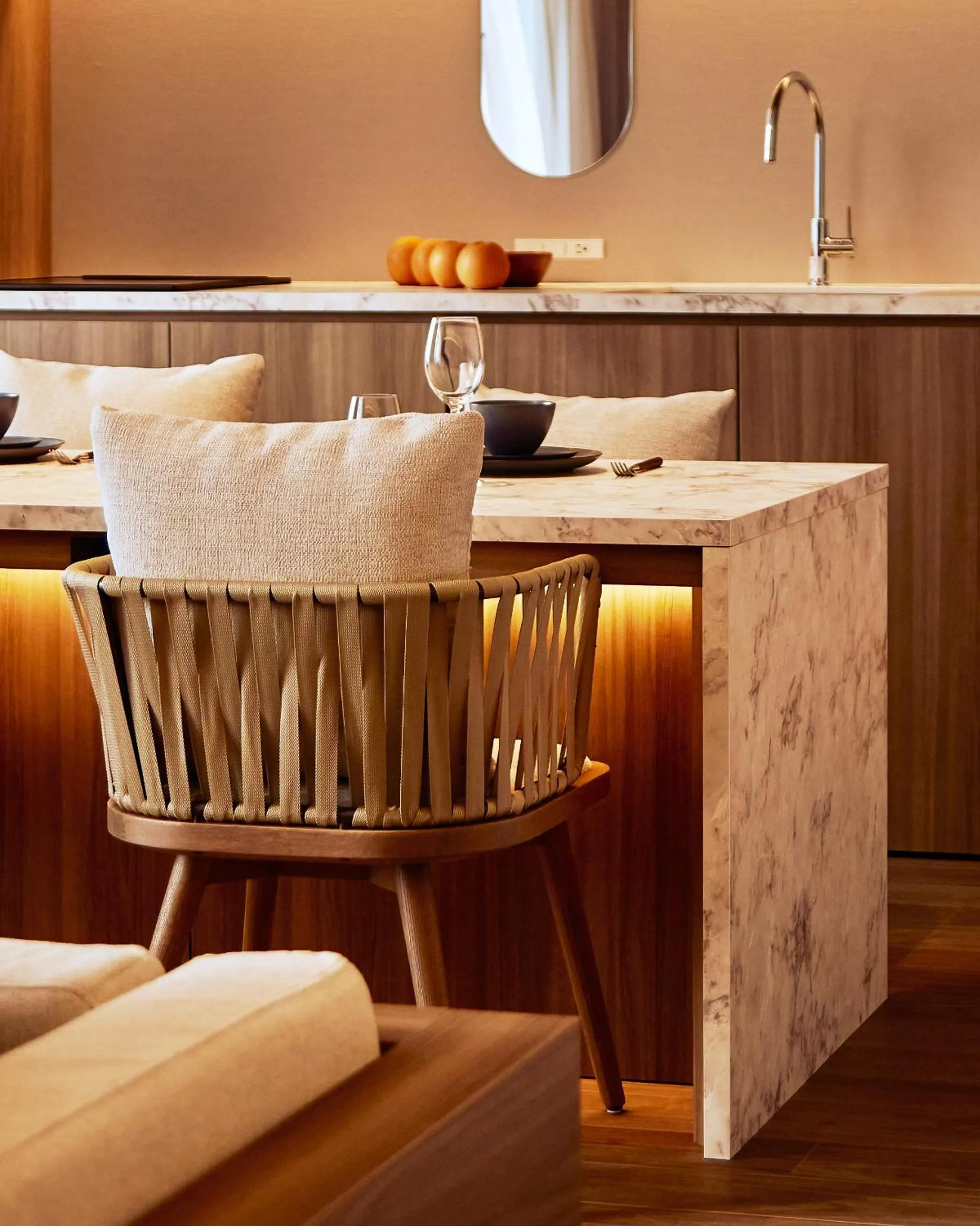 Kitchen or kitchenette in seven x seven Itoshima